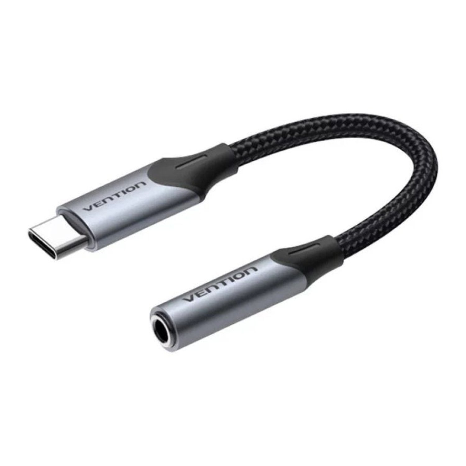 Vention · Conversor USB Tipo-C a Jack 3.5mm · 10cm · Audio Estéreo