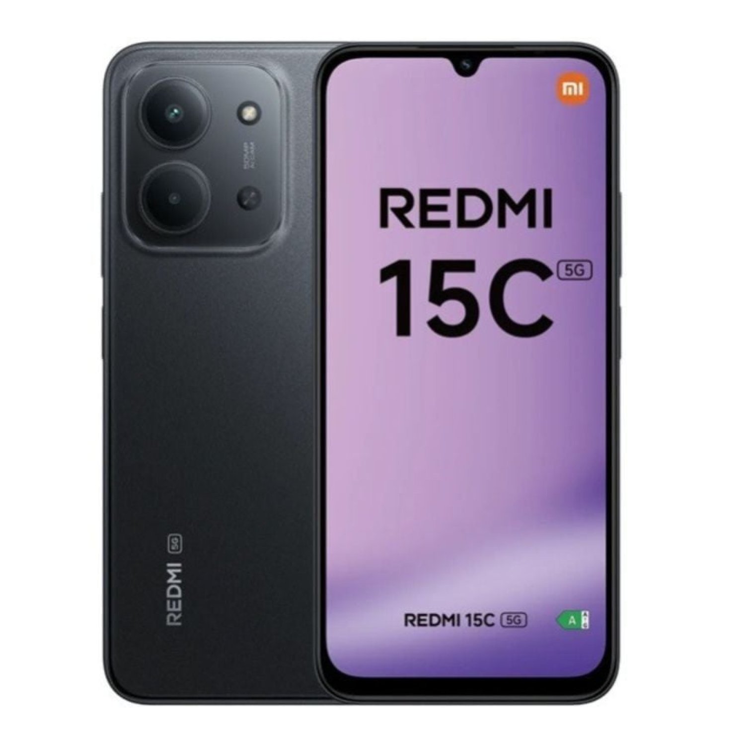 Xiaomi Redmi 15C · 6,9" · 5G · 4GB RAM · 128GB · Negro