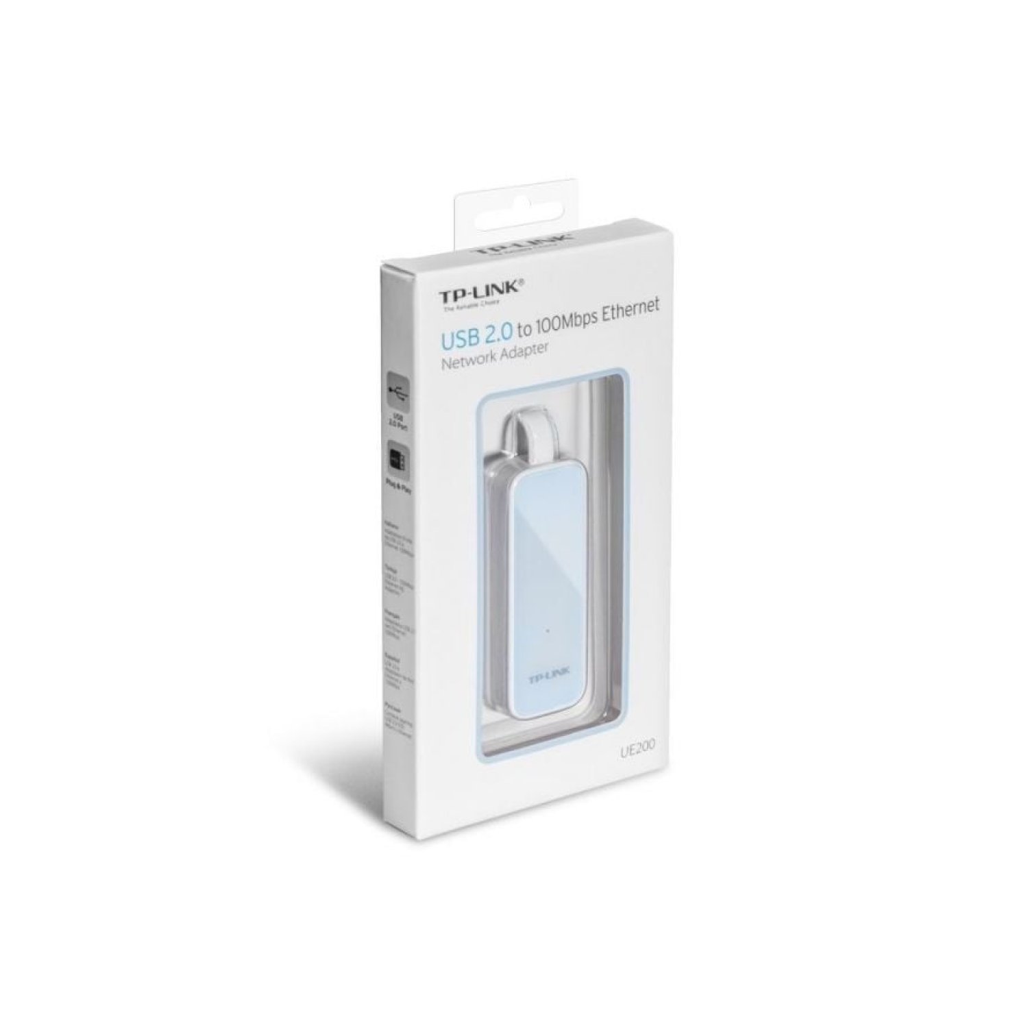 TP-Link UE200 · Adaptador USB a RJ45 · 100 Mbps
