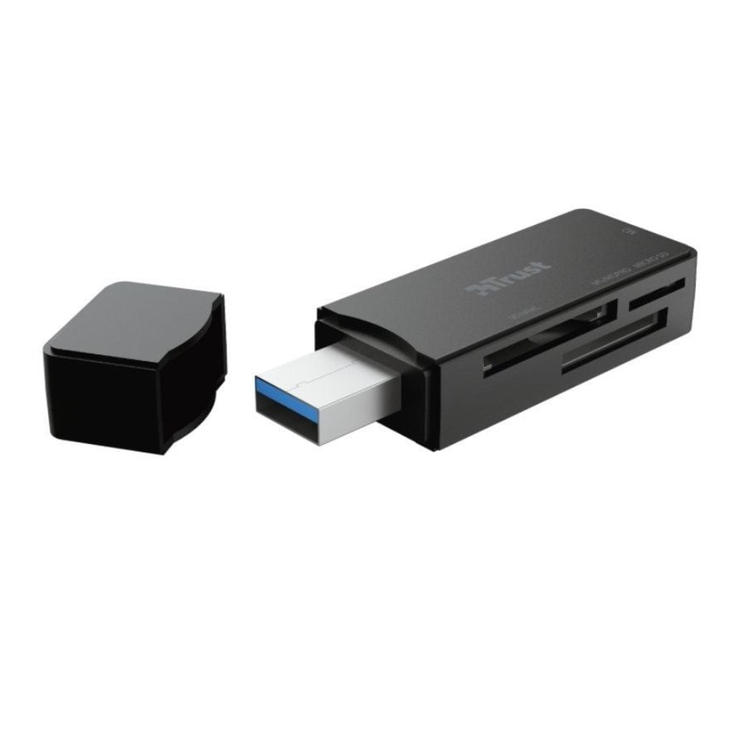 Trust Nanga · Lector de Tarjetas Externo · USB 3.1