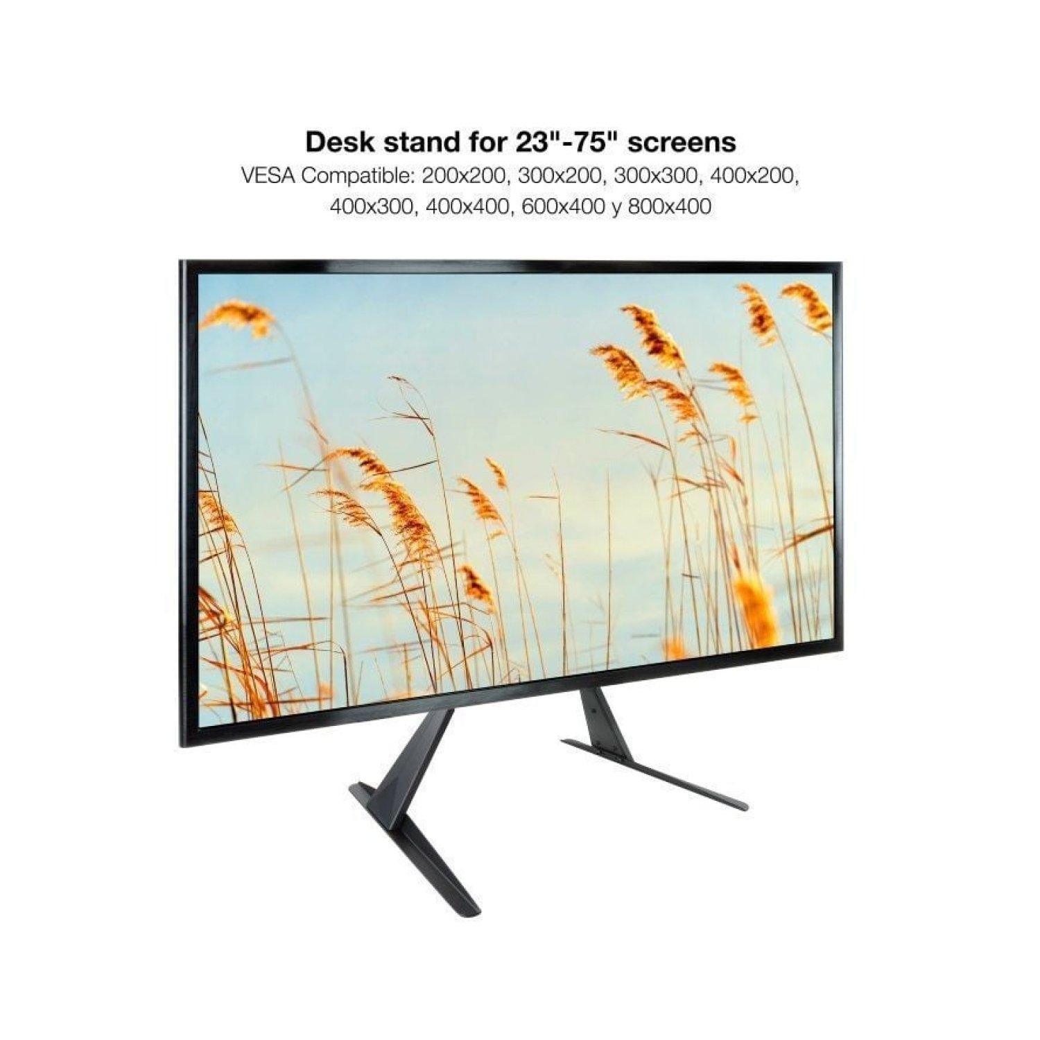 Tooq DB2375F-B · Soporte de Mesa · TV y Portátil · 23-75"