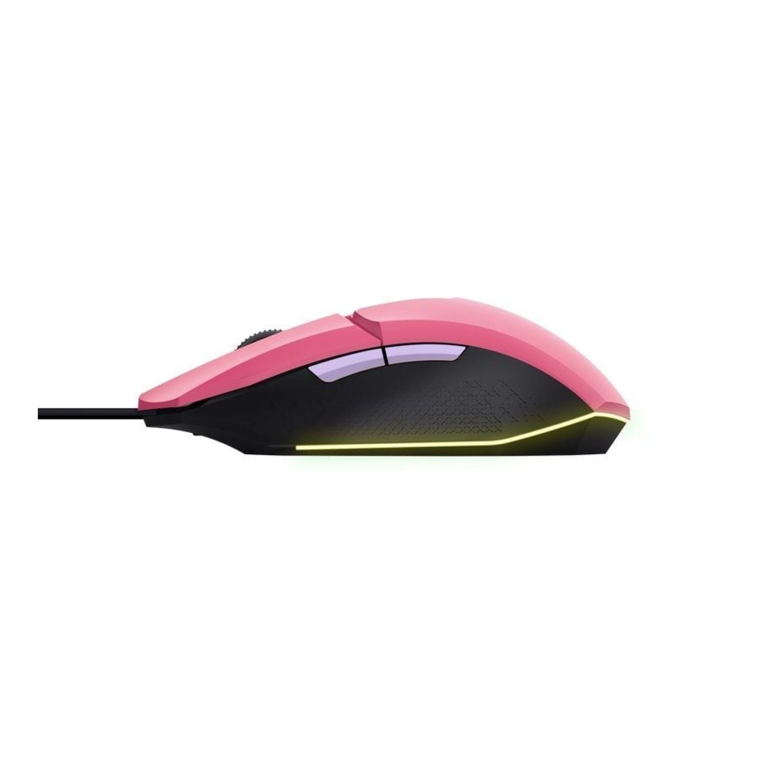 Trust Gaming GXT 109 Felox · Ratón Gaming · 6400 DPI · Rosa
