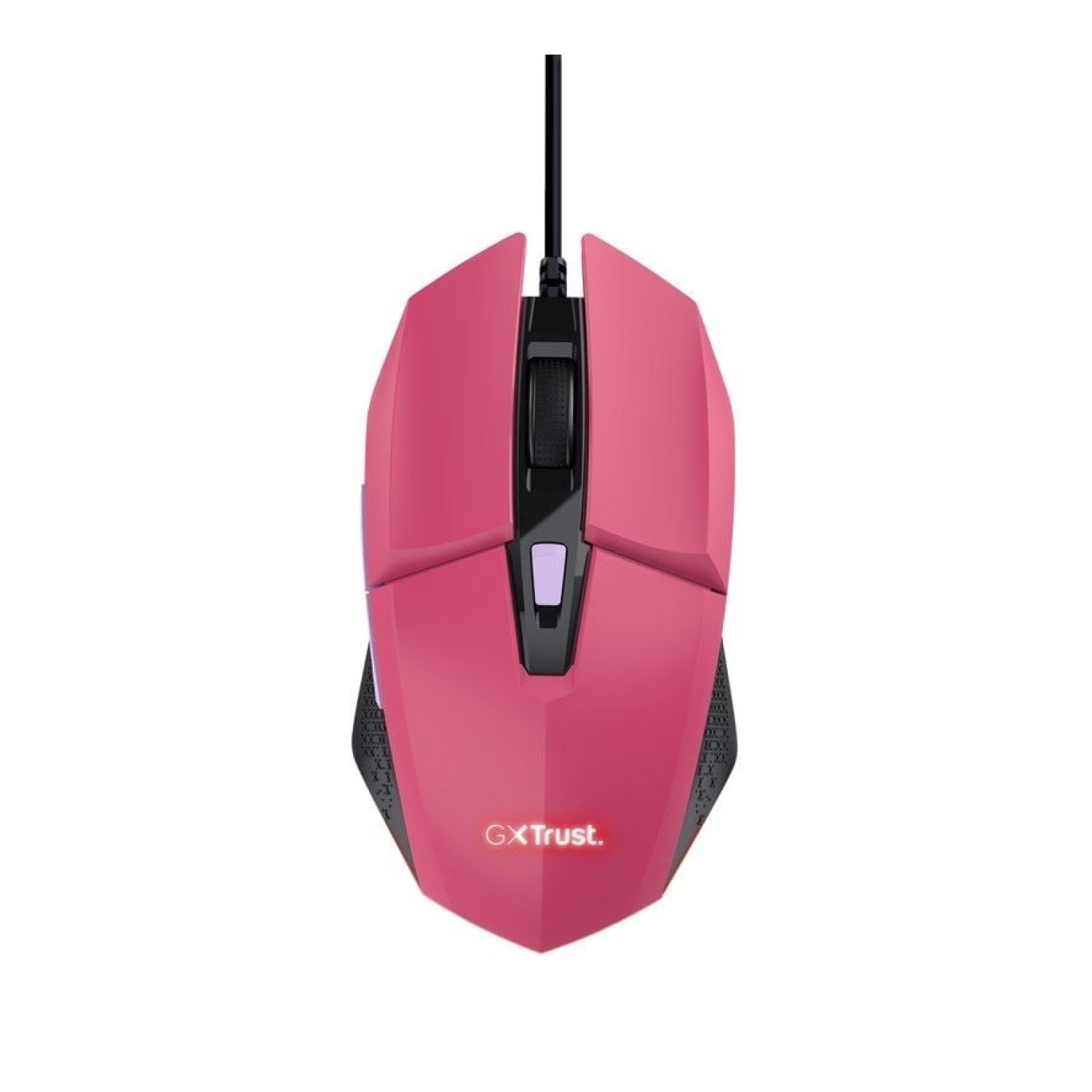 Trust Gaming GXT 109 Felox · Ratón Gaming · 6400 DPI · Rosa
