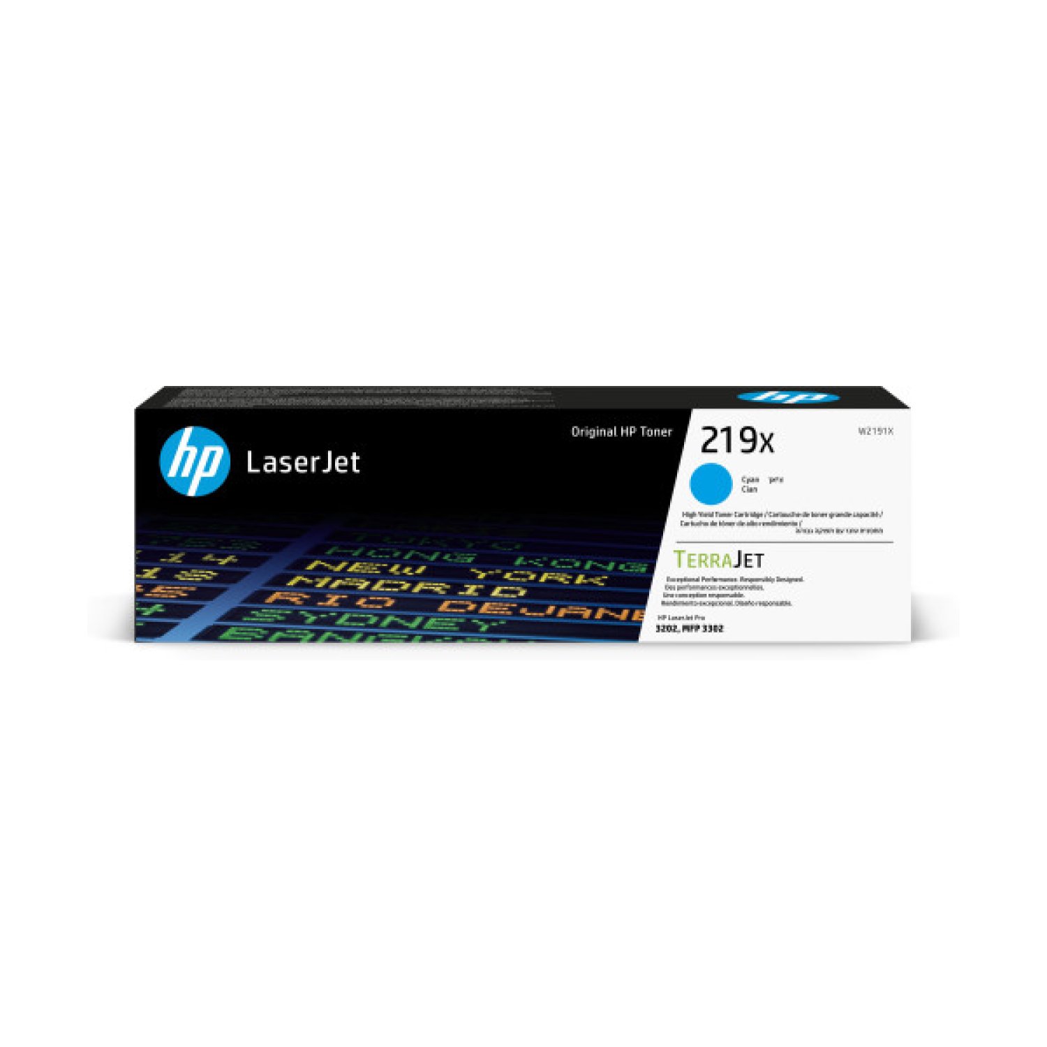 HP Tóner nº219X XL · Alta Capacidad · Cian