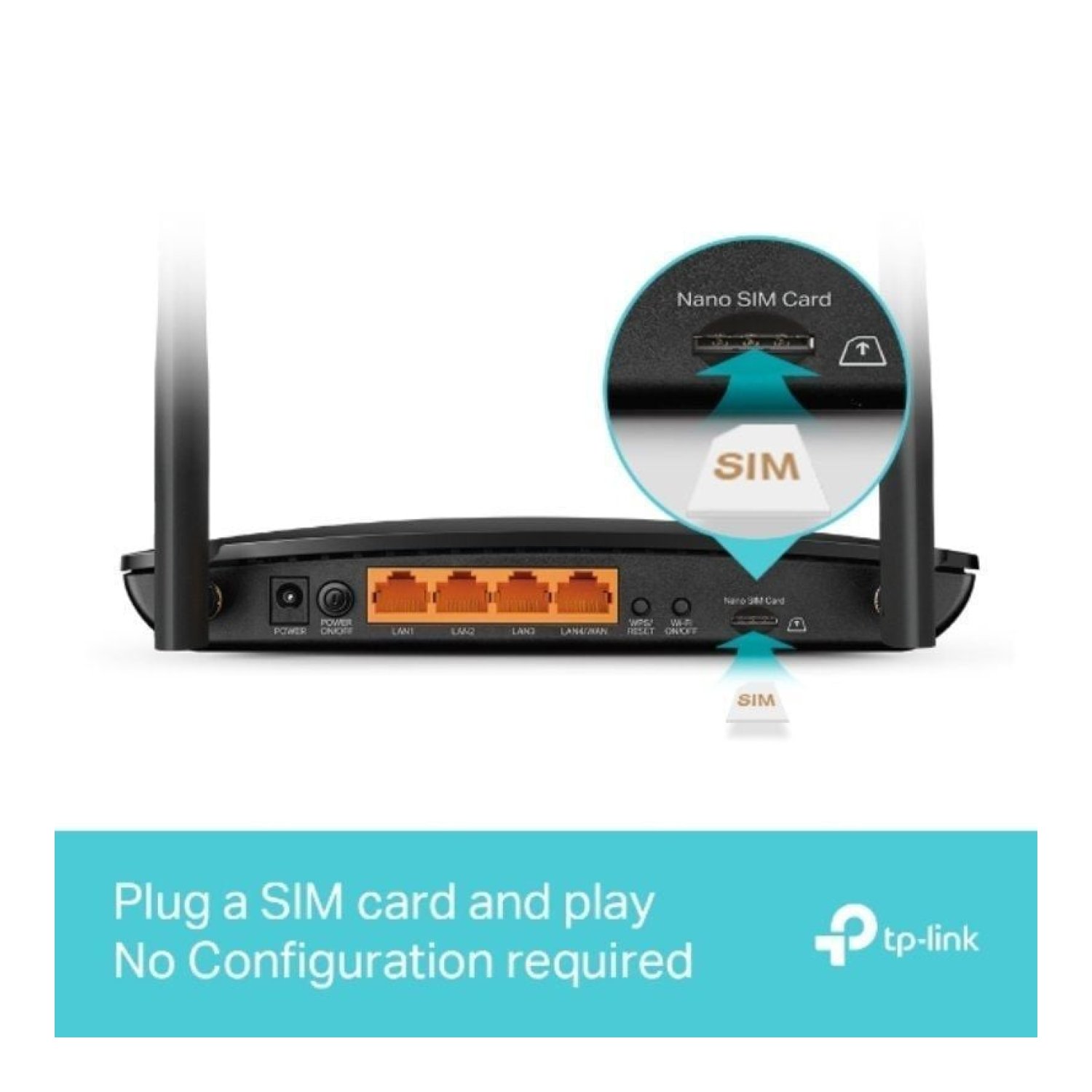 TP-Link Archer MR500 · Router 4G Inalámbrico · 1200Mbps · WiFi Dual Band · 2 Antenas