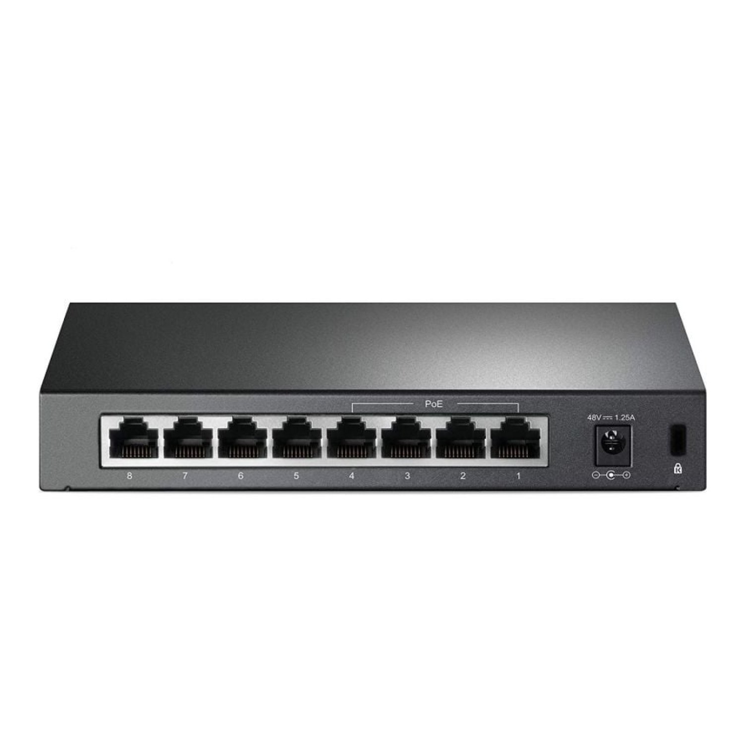 TP-Link SF1008P · Switch 8 Puertos · 10/100 Mbps · PoE