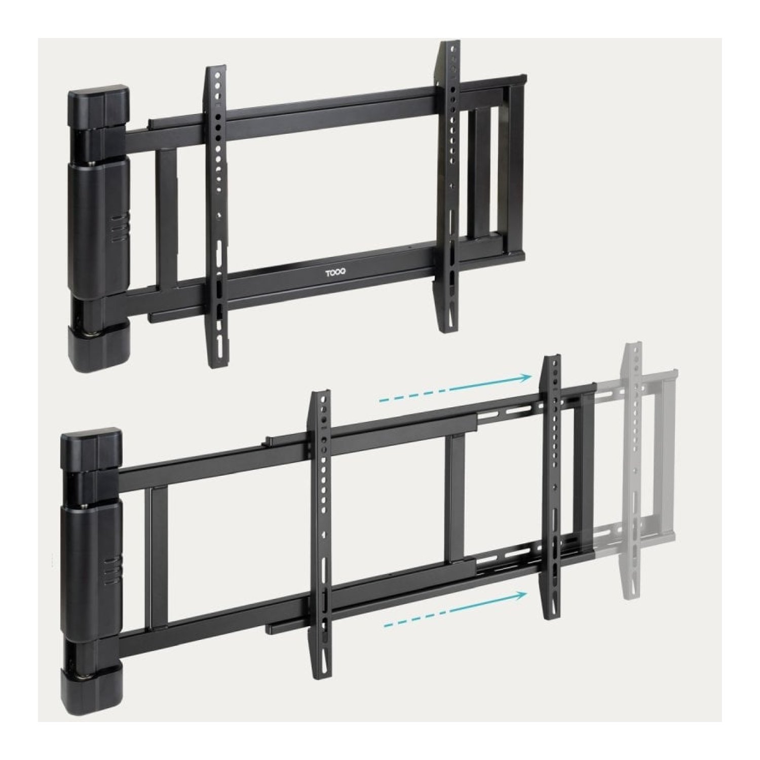 TooQ LPM4381XL-B · Soporte Pared Giratorio · 32-75" · hasta 50kg