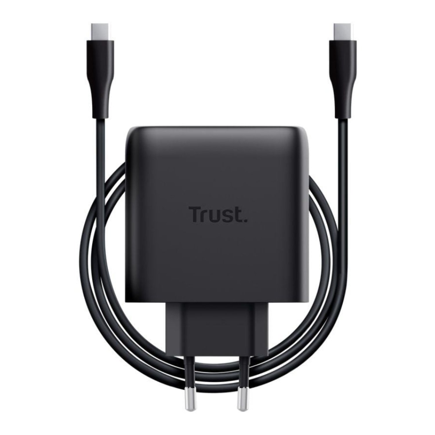 Trust Maxo · Cargador GaN 65W · 1x USB-C · Incluye Cable USB-C