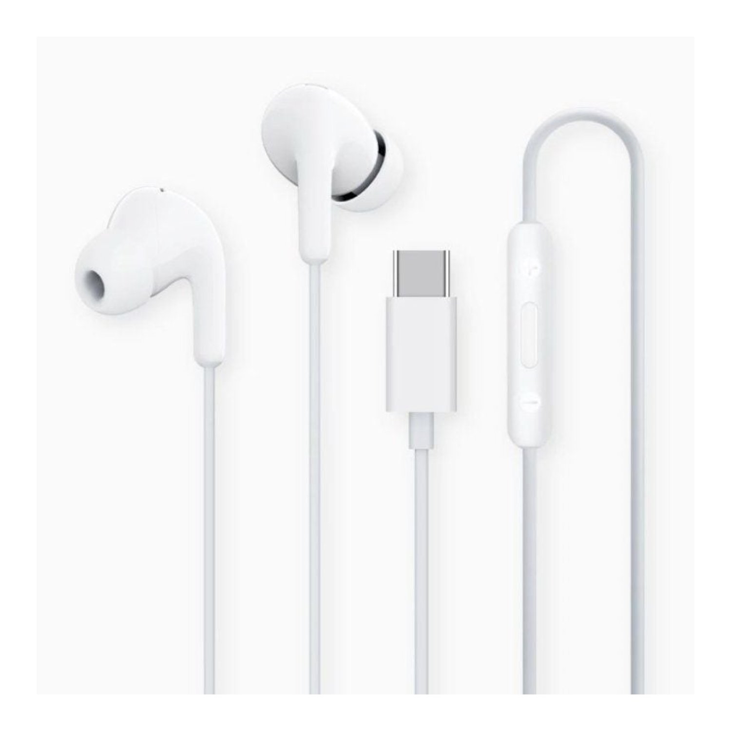Xiaomi Earphones Intrauditivos · USB Tipo-C · Micrófono · Blancos