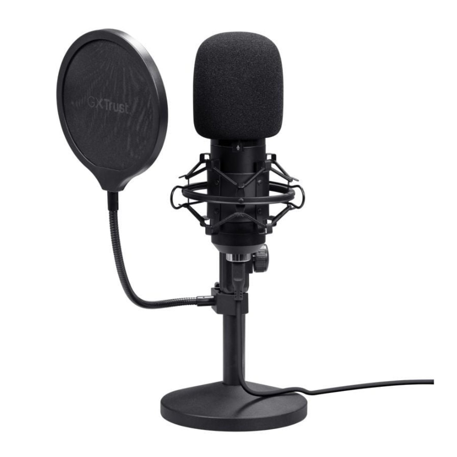 Trust Gaming GXT 269 Emita II · Micrófono Gaming · USB · Negro