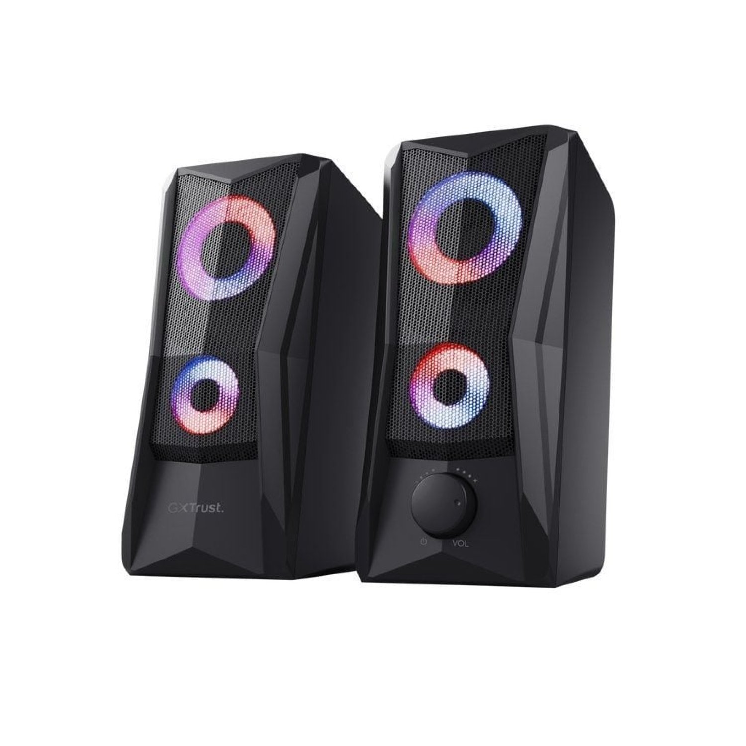 Trust Gaming GXT 606 Javv · Altavoces 2.0 · 12W · Negros