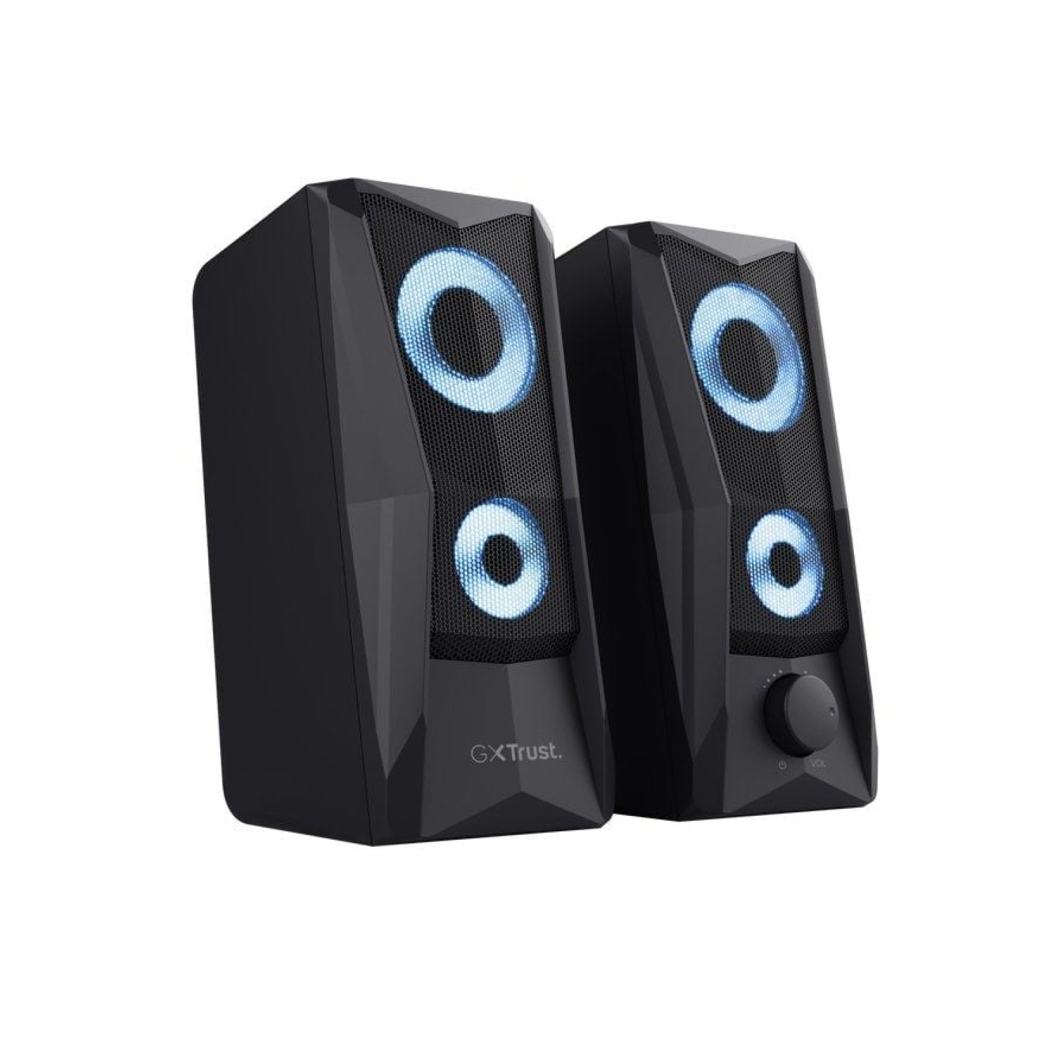 Trust Gaming GXT 606 Javv · Altavoces 2.0 · 12W · Negros