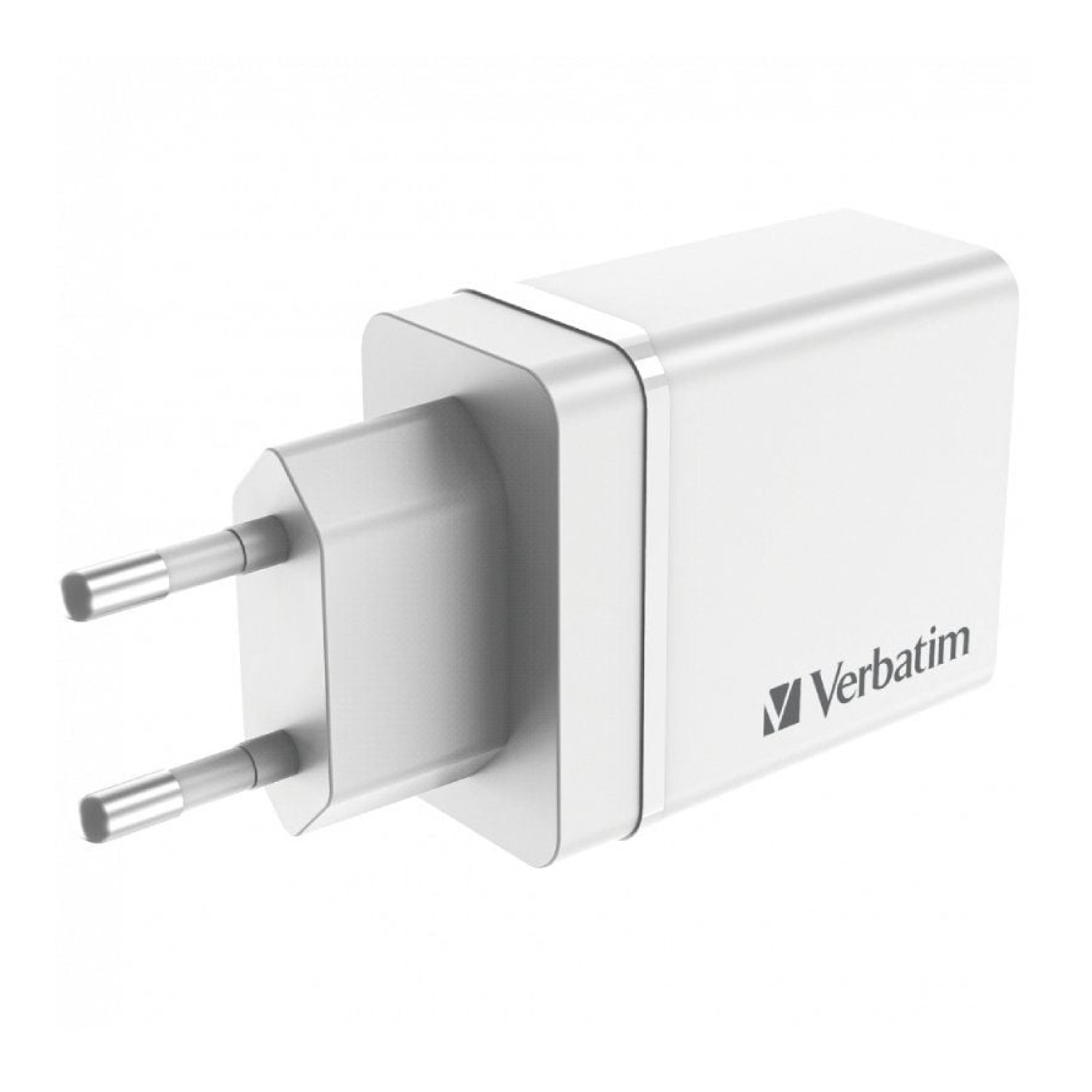 Cargador de Pared GaN Verbatim CHR-30EU2/ 1xUSB Tipo-C/ 3xUSB/ 30W