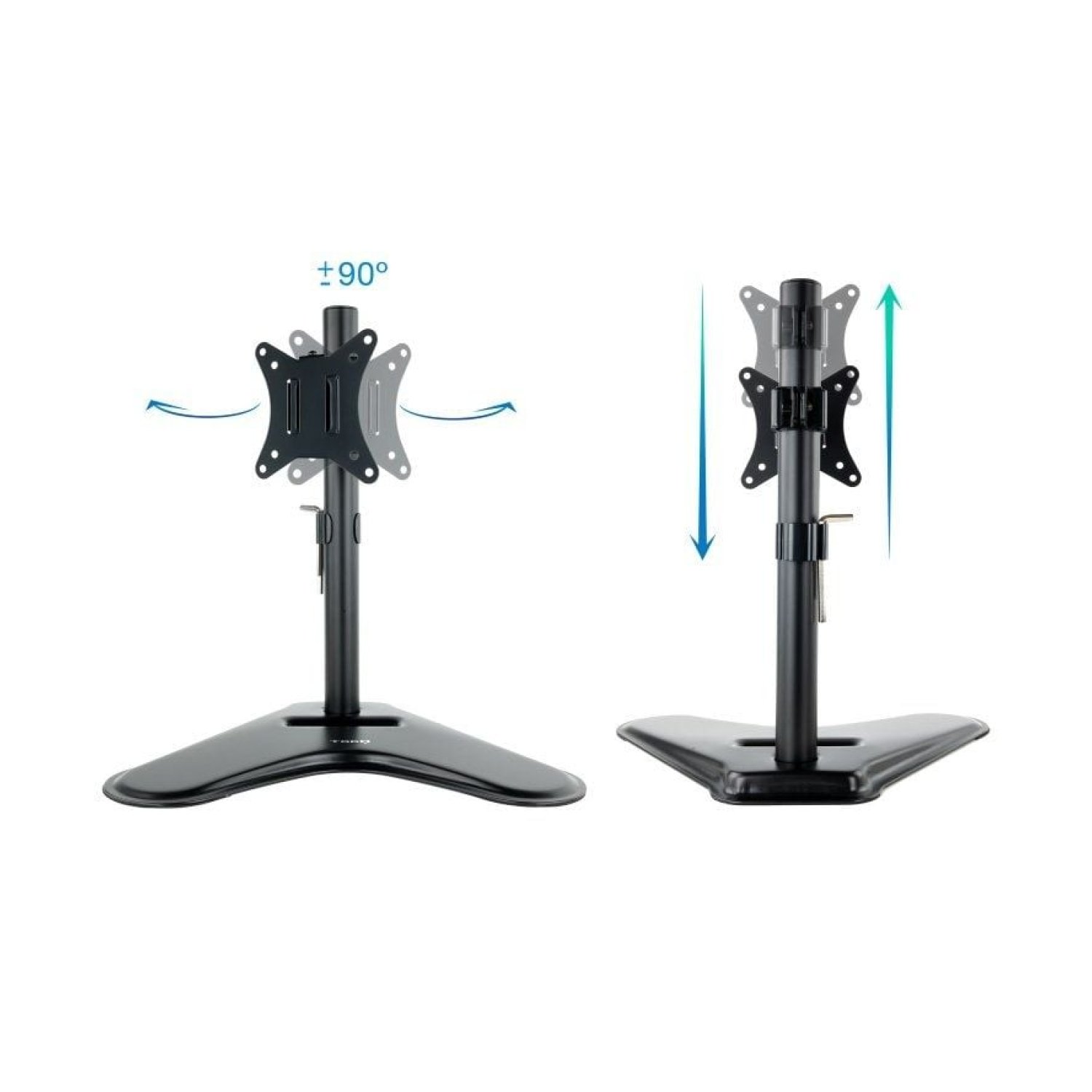 Tooq DB1701TN-B · Soporte TV y Portátil · 17-32" · Orientable e Inclinable
