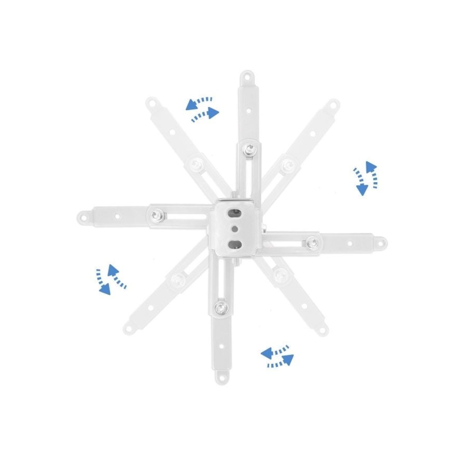 TooQ PJ2012T-W · Soporte de Techo Proyector · Inclinable · Hasta 20kg