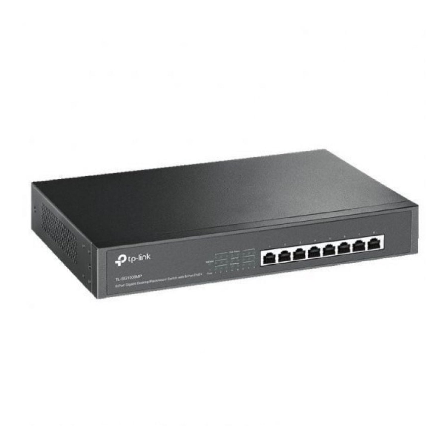 TP-Link TL-SG1008MP · Switch 8 Puertos Gigabit · PoE · RJ-45 10/100/1000