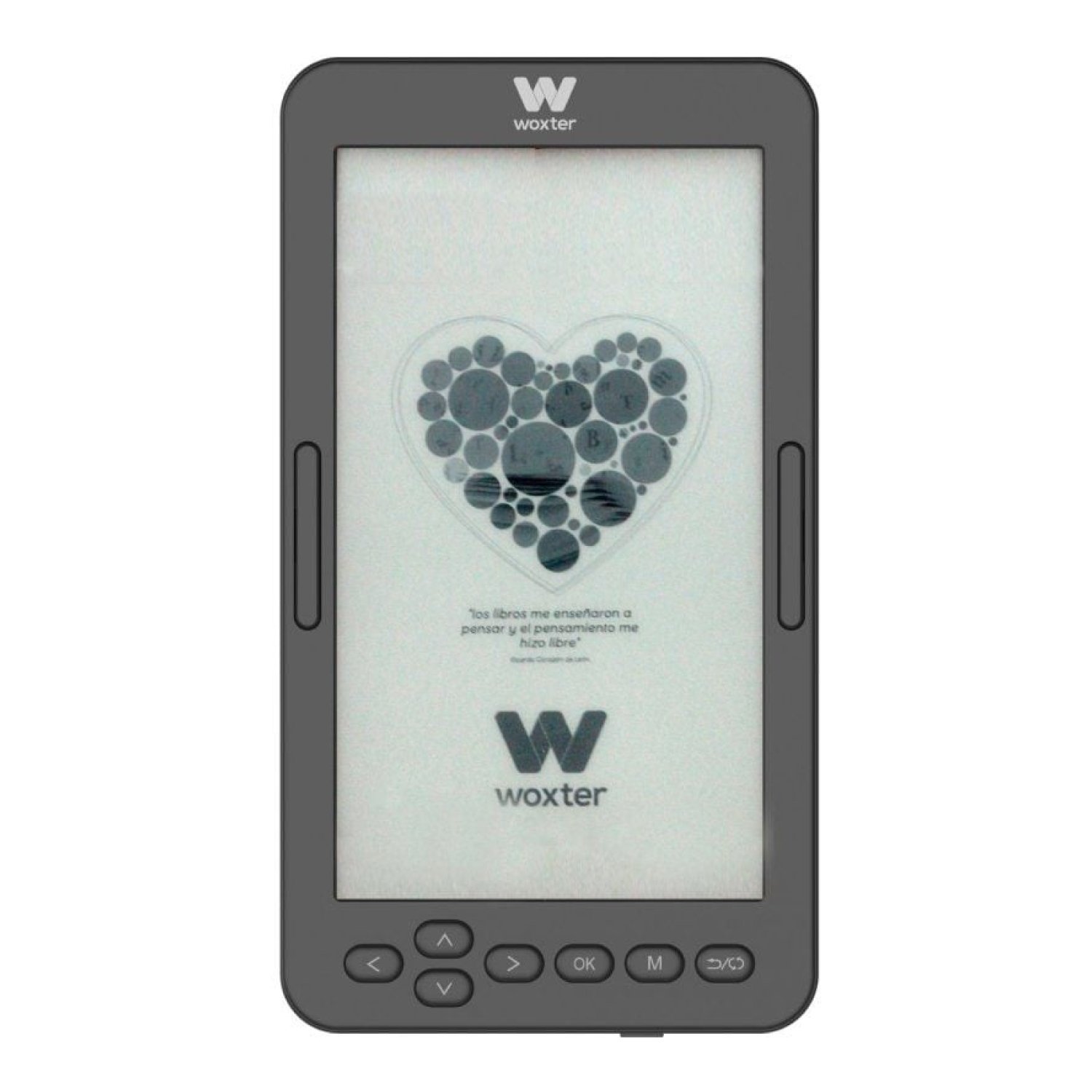 Woxter Scriba 195 · E-reader 4,7" · Tinta Electrónica · Negro