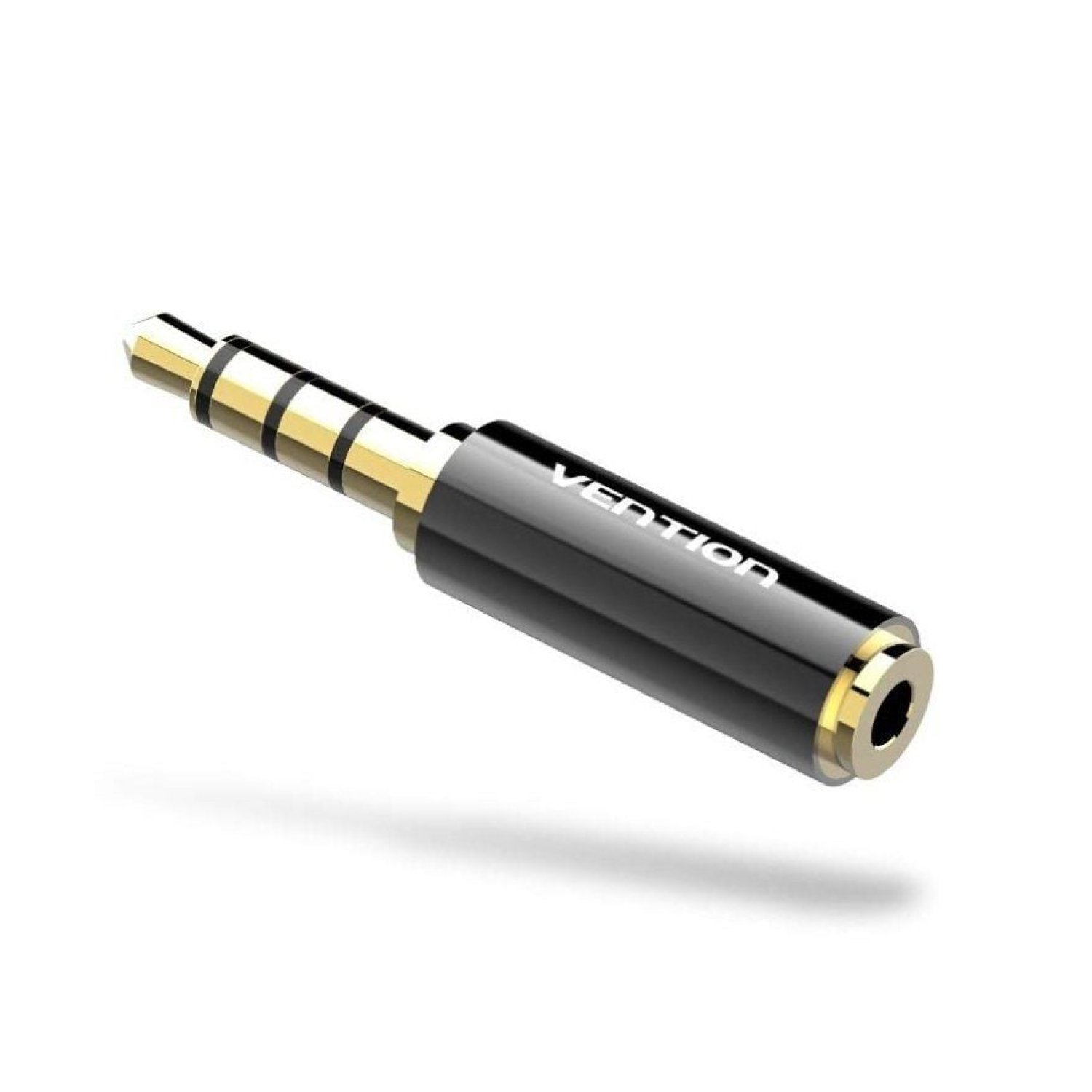 Vention · Adaptador Jack 3,5 a 2,5 · Macho-Hembra · Negro