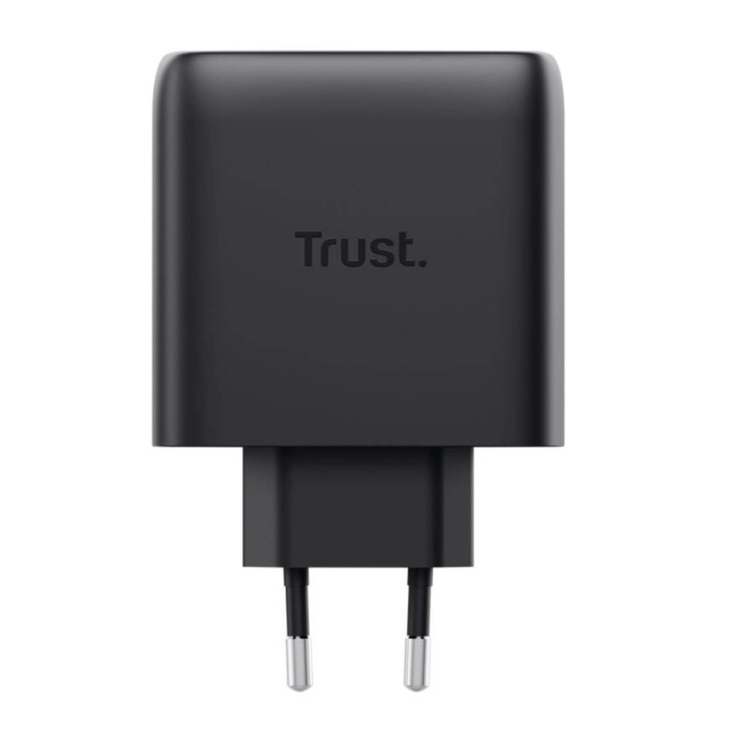 Trust Maxo · Cargador GaN 65W · 3 USB-C + 1 USB · Cable USB-C incluido