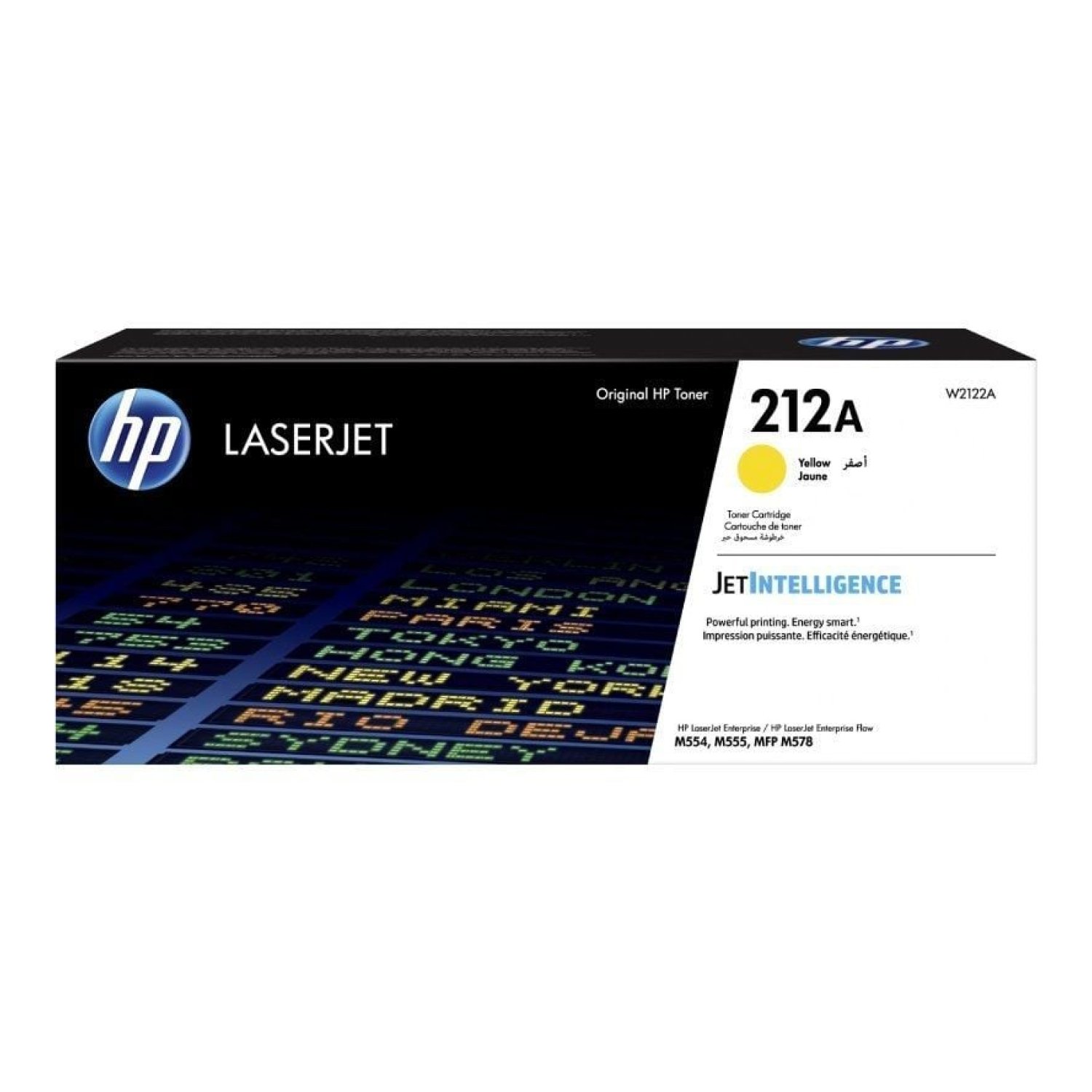 HP Tóner Original 212A · Amarillo