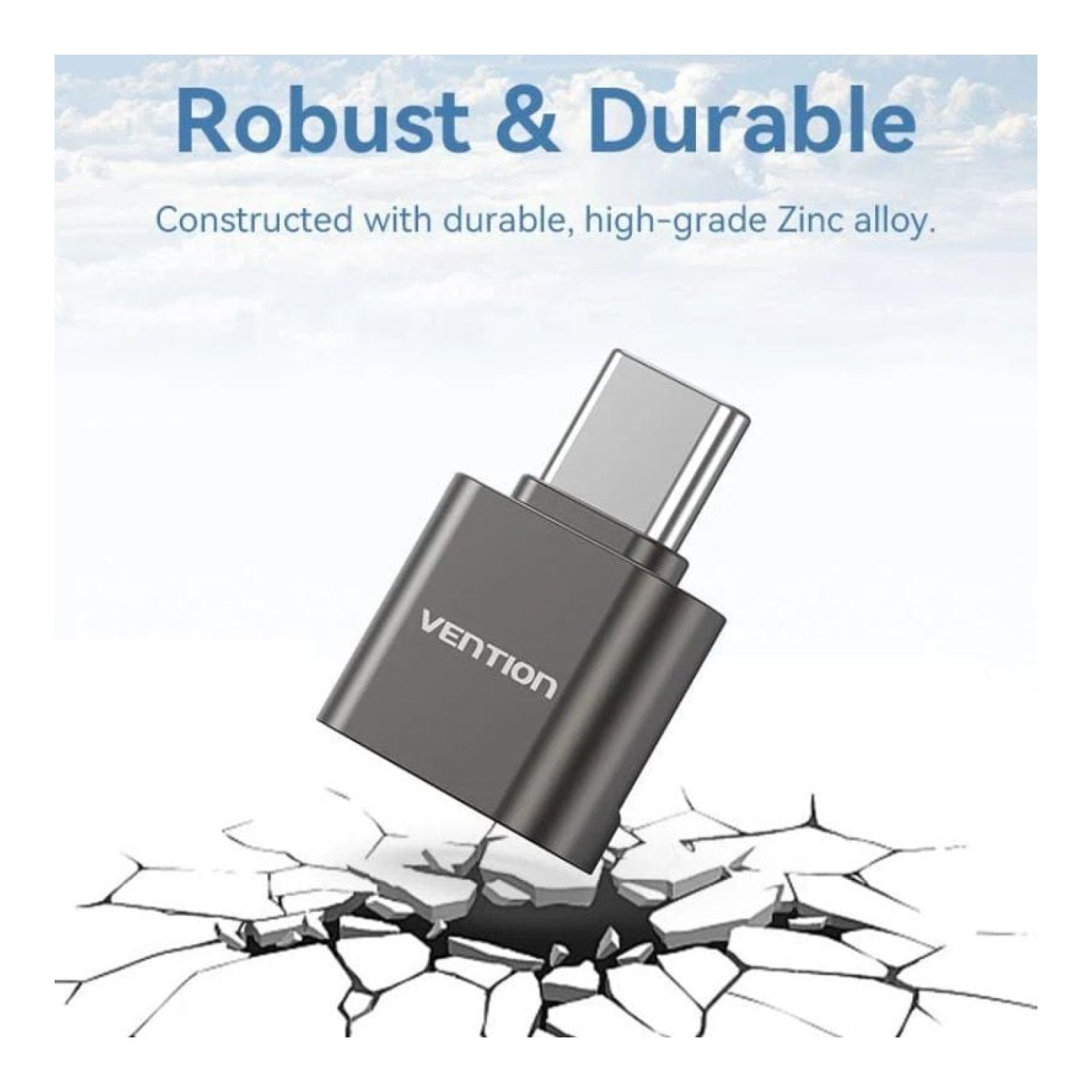 Lector de Tarjetas Externo Vention CLMH0/ USB Tipo-C
