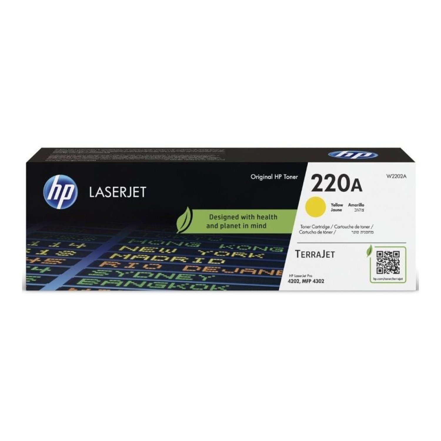 HP Tóner Original nº220A · Amarillo