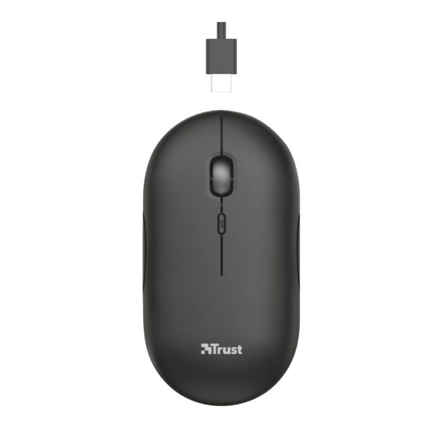 Trust Puck · Ratón Inalámbrico · Batería Recargable · 1600 DPI
