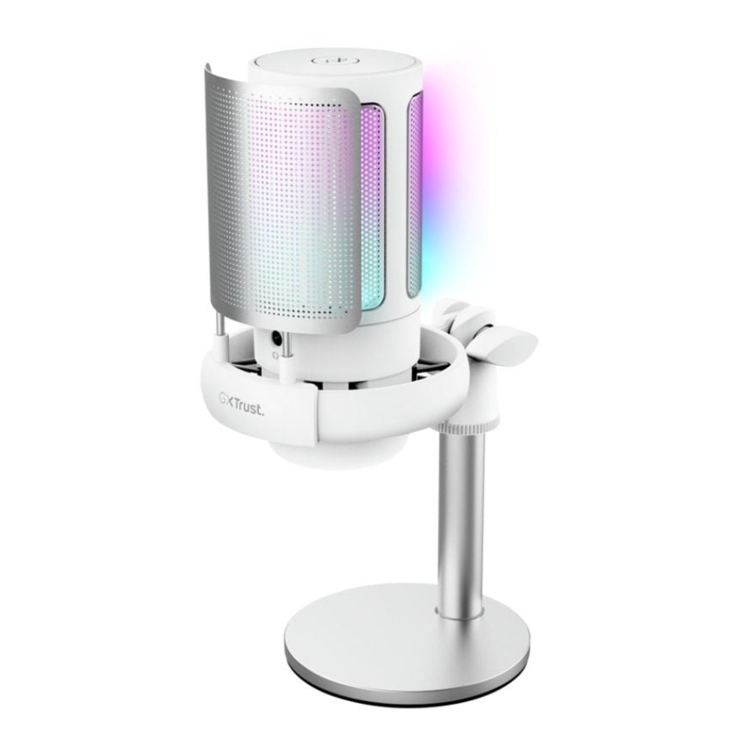 Trust Gaming GXT 238 Auron · Micrófono Gaming · USB · Blanco