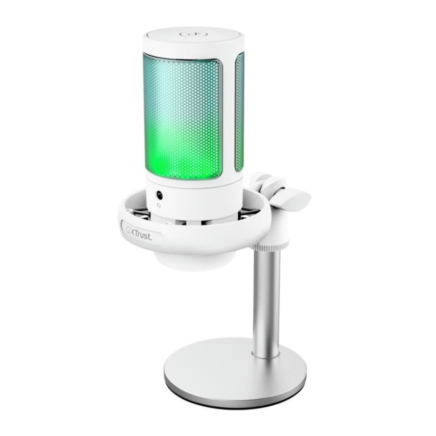 Trust Gaming GXT 238 Auron · Micrófono Gaming · USB · Blanco