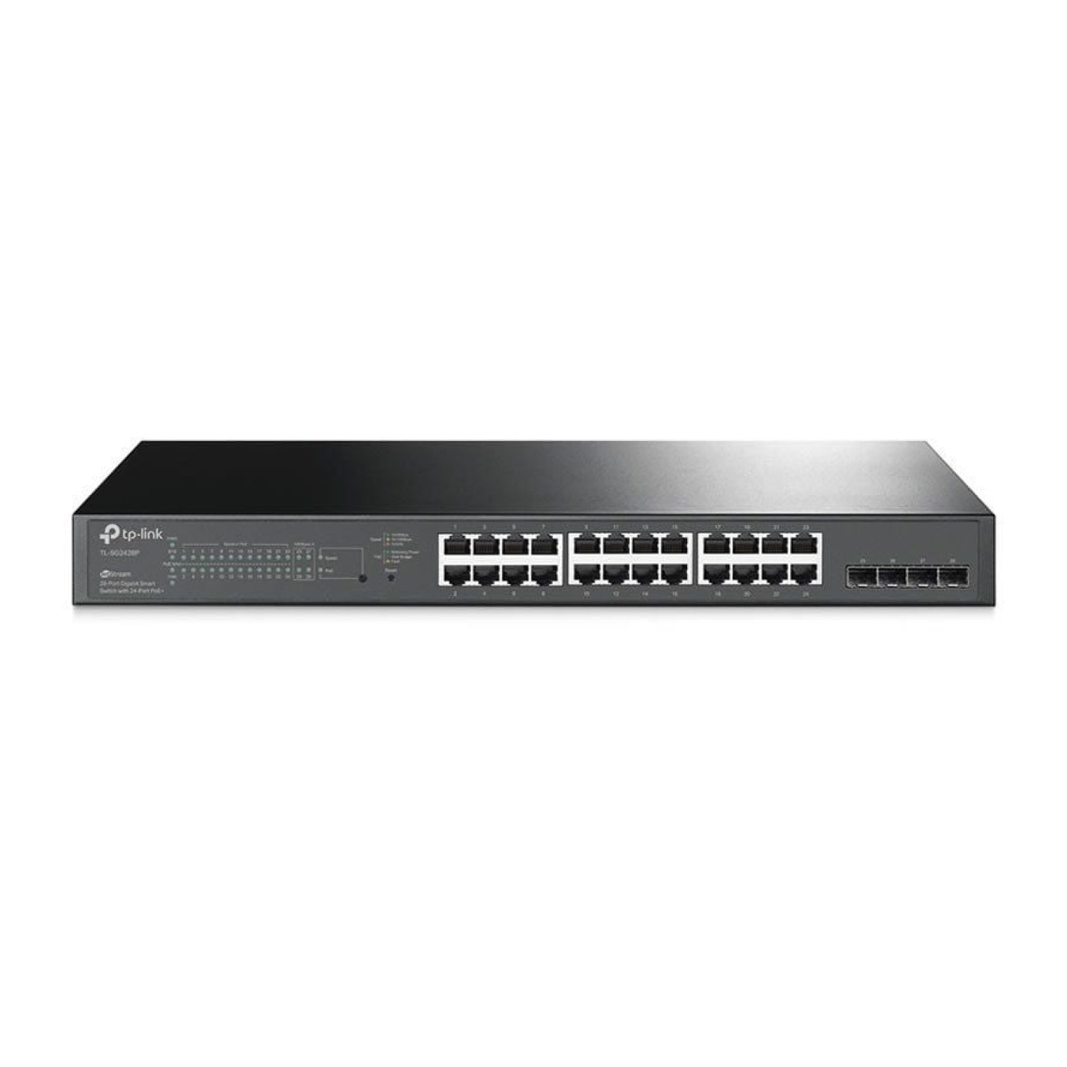 TP-Link Omada TL-SG2428P · Switch Smart Gigabit · 28 Puertos · PoE · SFP