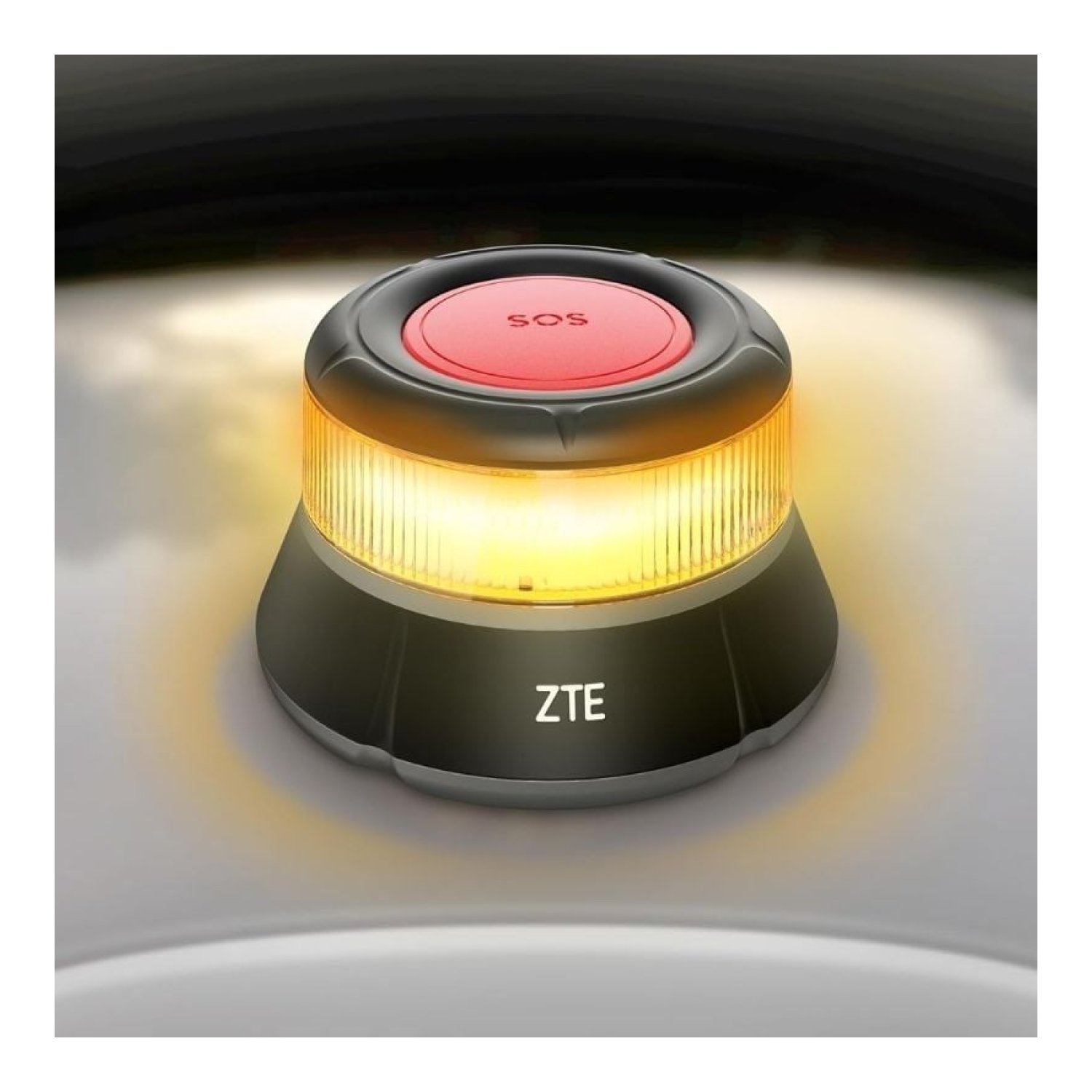 ZTE E1 V16 · Luz Baliza Emergencia Homologada · Base Imantada · Geolocalizable · Pilas
