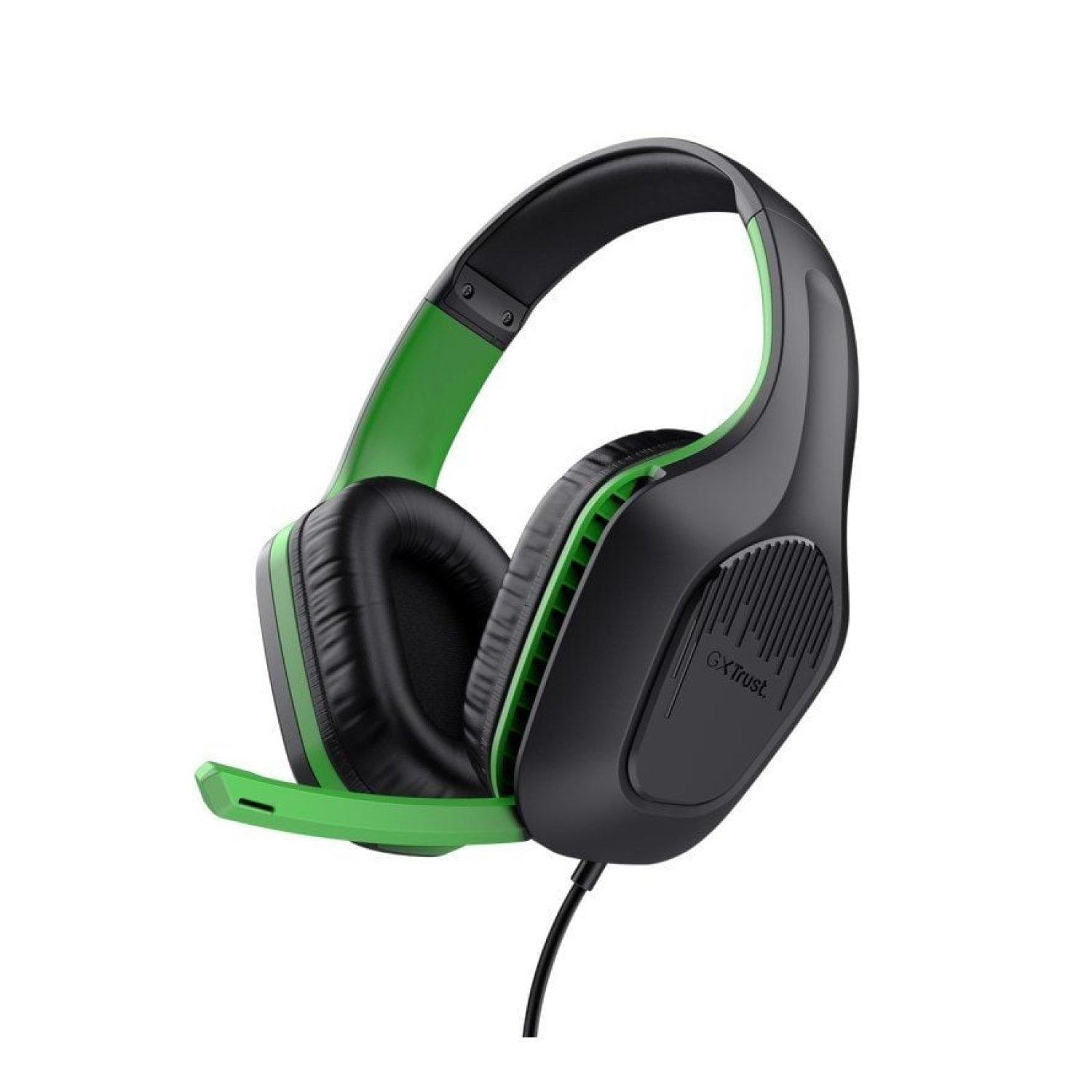 Trust Gaming GXT 415 Zirox · Auriculares Gaming · Jack 3,5mm · Micrófono · Verde