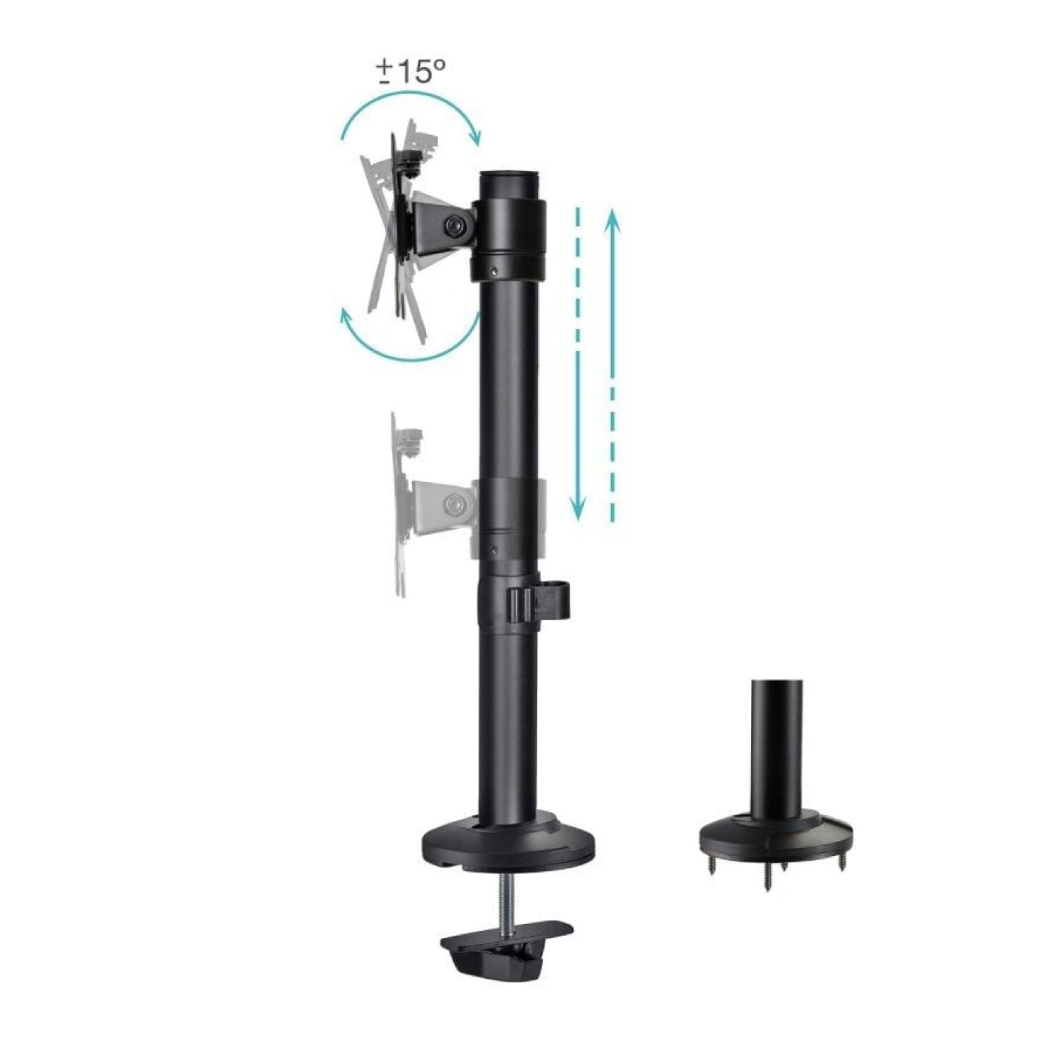 TooQ DB1131TN · Soporte Giratorio e Inclinable · hasta 8kg