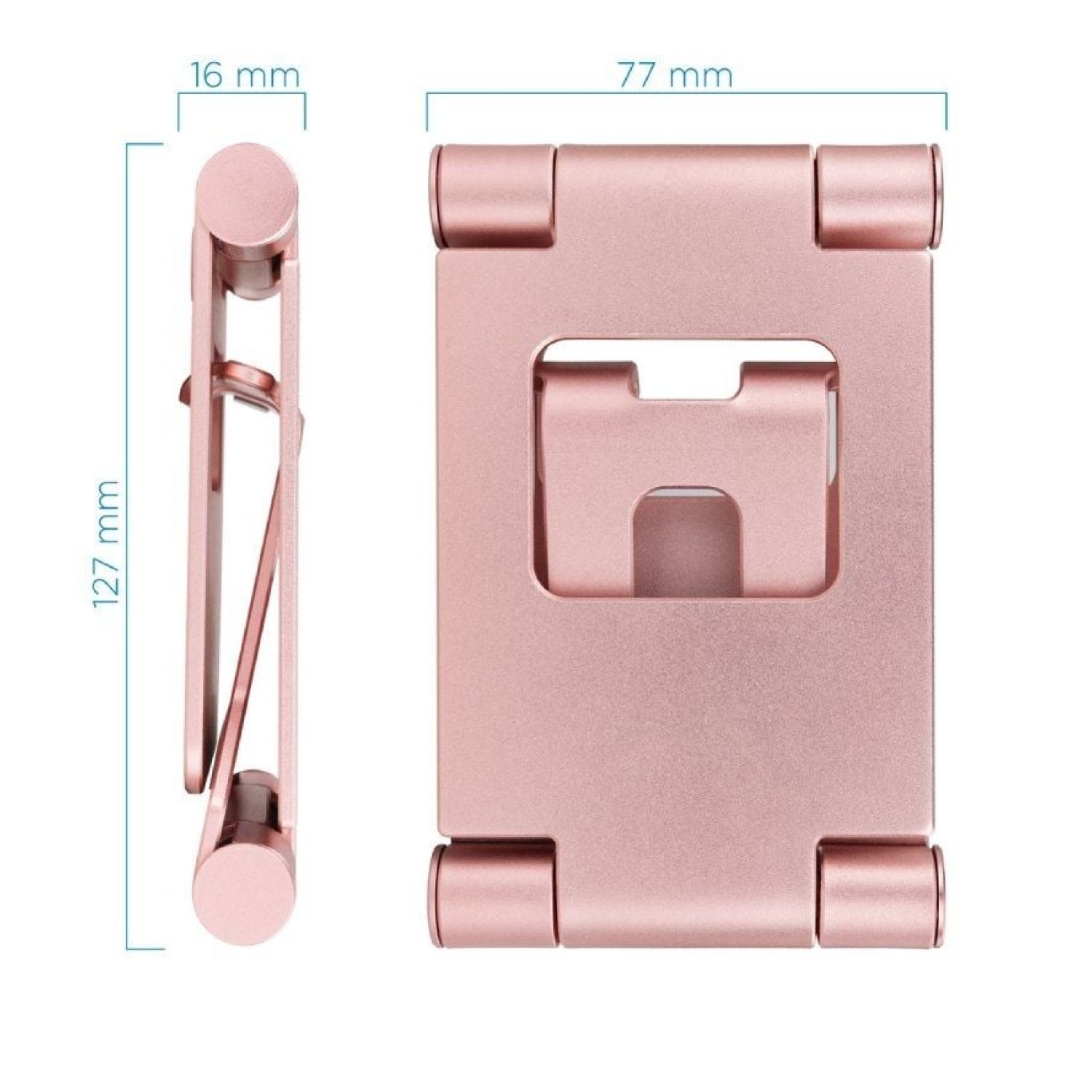 TooQ PH-Keops · Soporte Smartphone/Tablet · Rosa