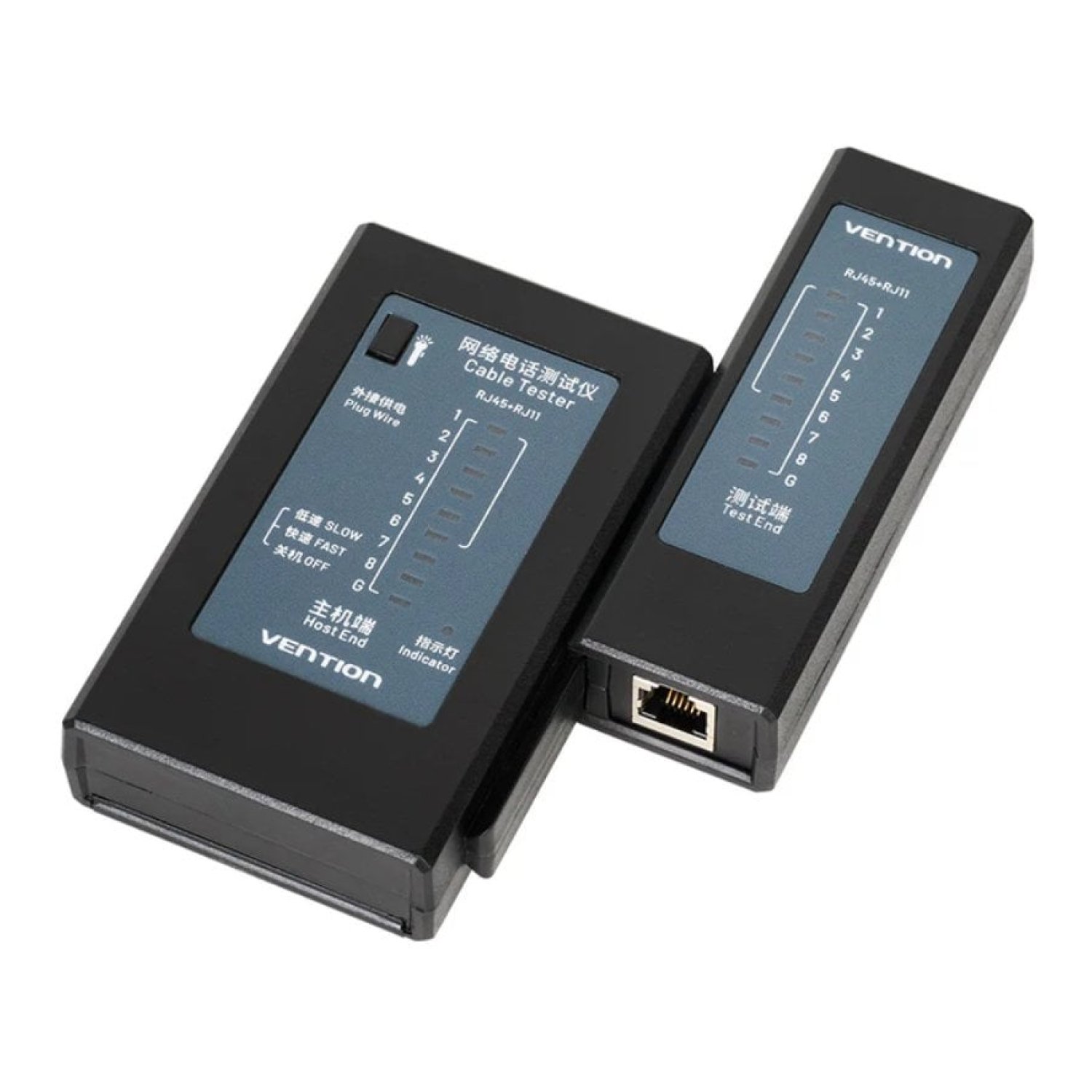 Vention KEFB0 · Tester de Red · RJ11/RJ12/RJ45