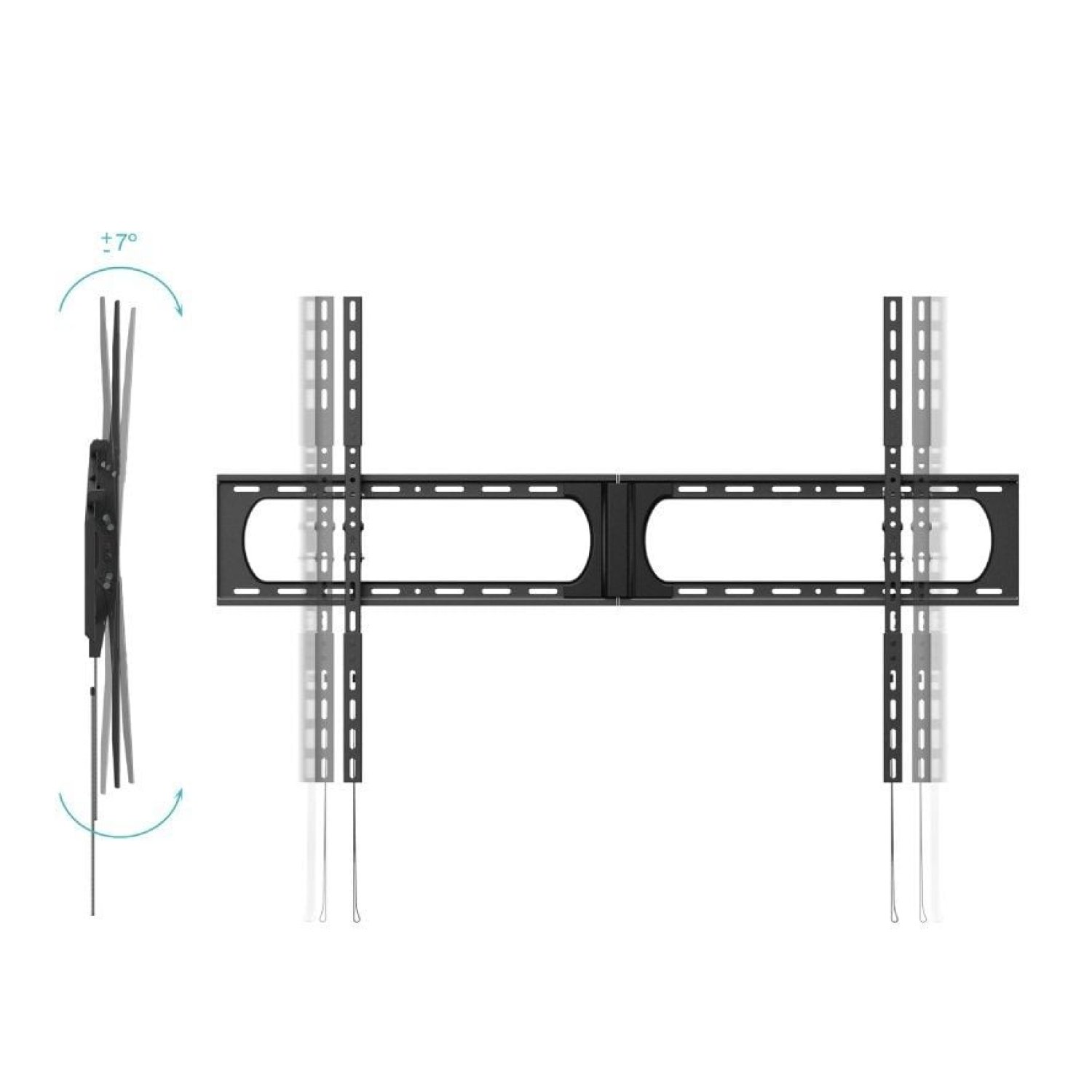 TooQ LP37140T-B · Soporte Pared Inclinable · 37-140" · Hasta 125kg