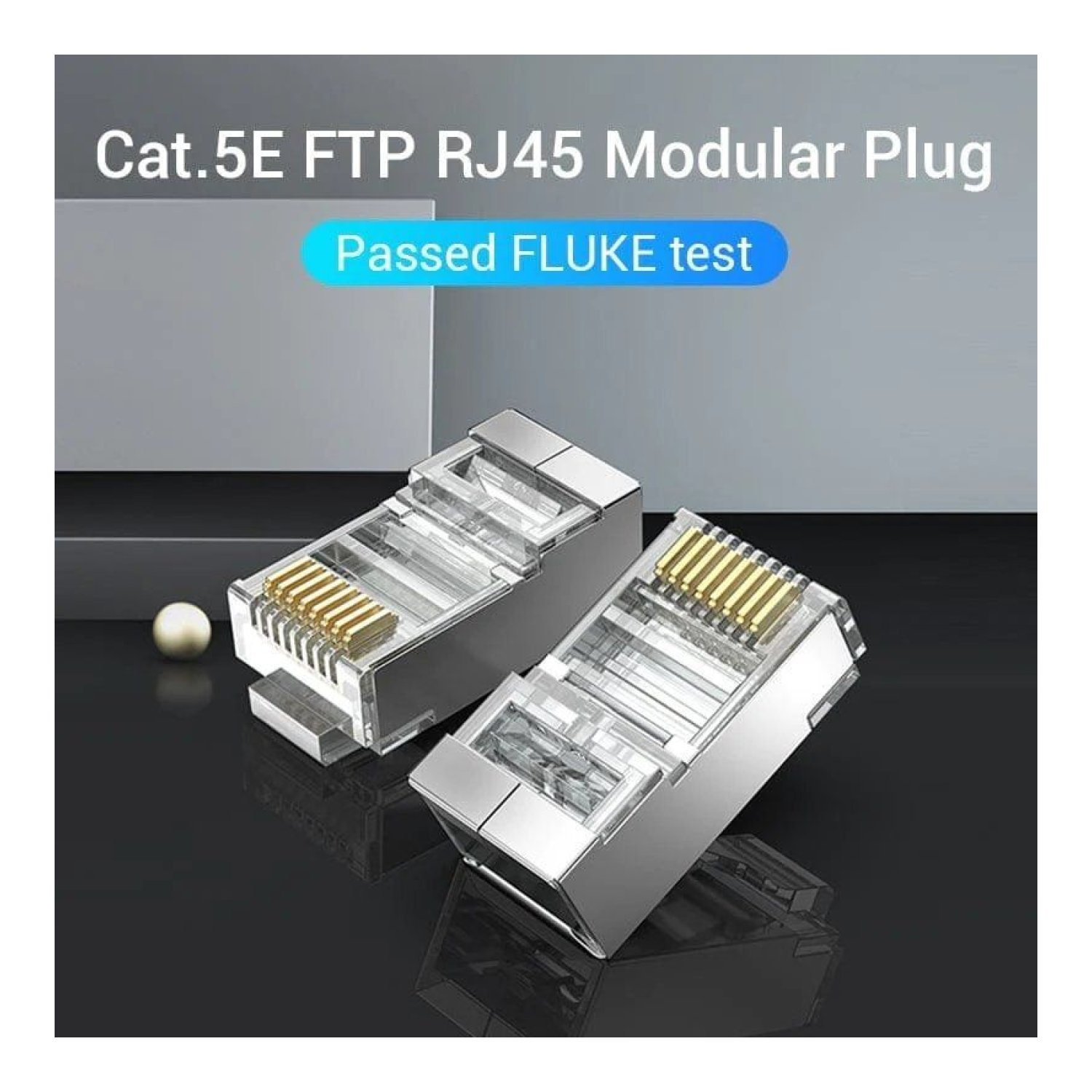 Vention · Conector RJ45 Cat.5e FTP · 100 Unidades