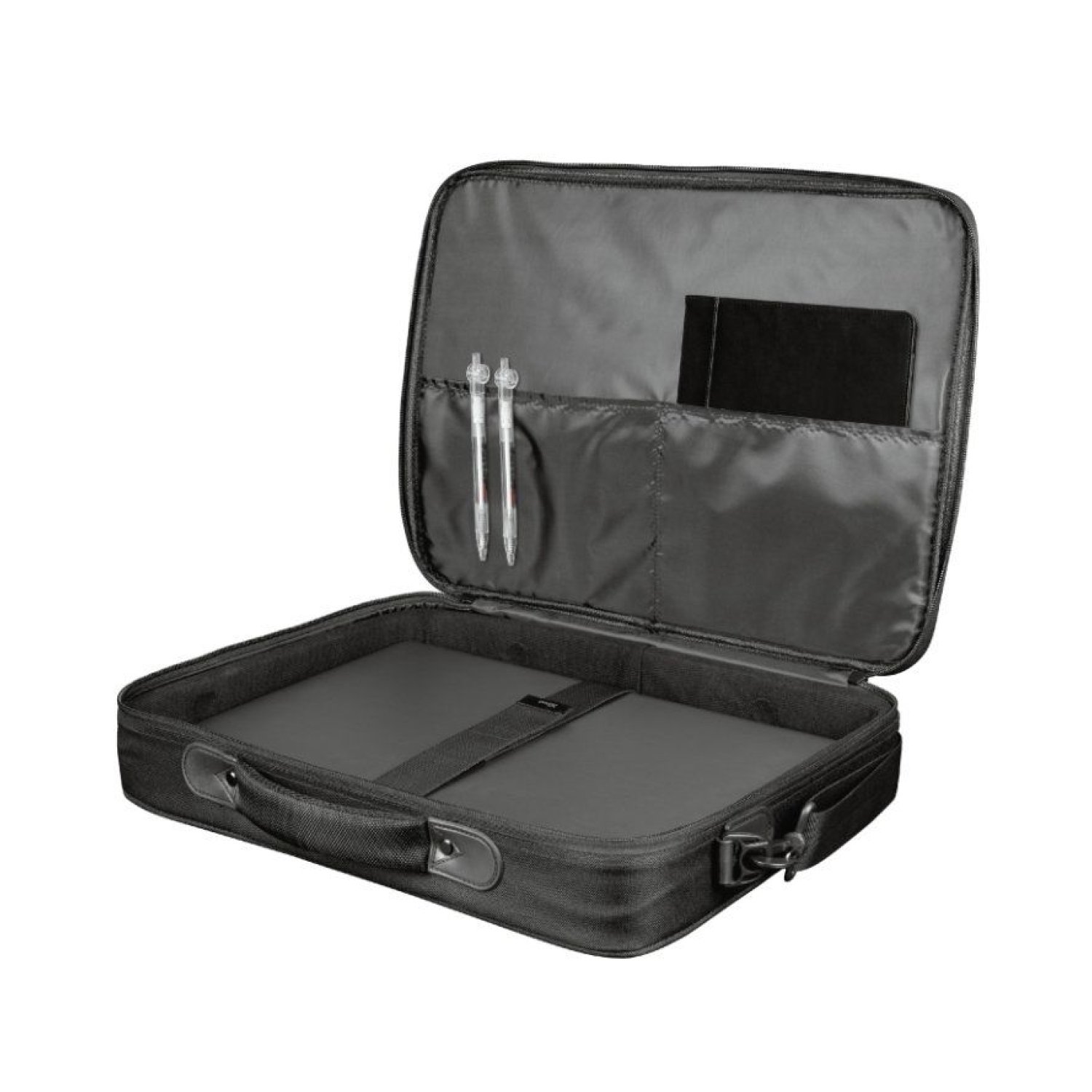 Maletín Trust Atlanta para Portátiles hasta 15.6"/ Negro