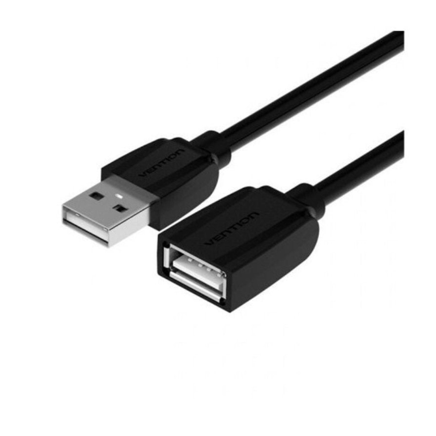 Vention Cable Alargador USB 2.0 · USB A Macho-Hembra · 2m · 480Mbps · Negro