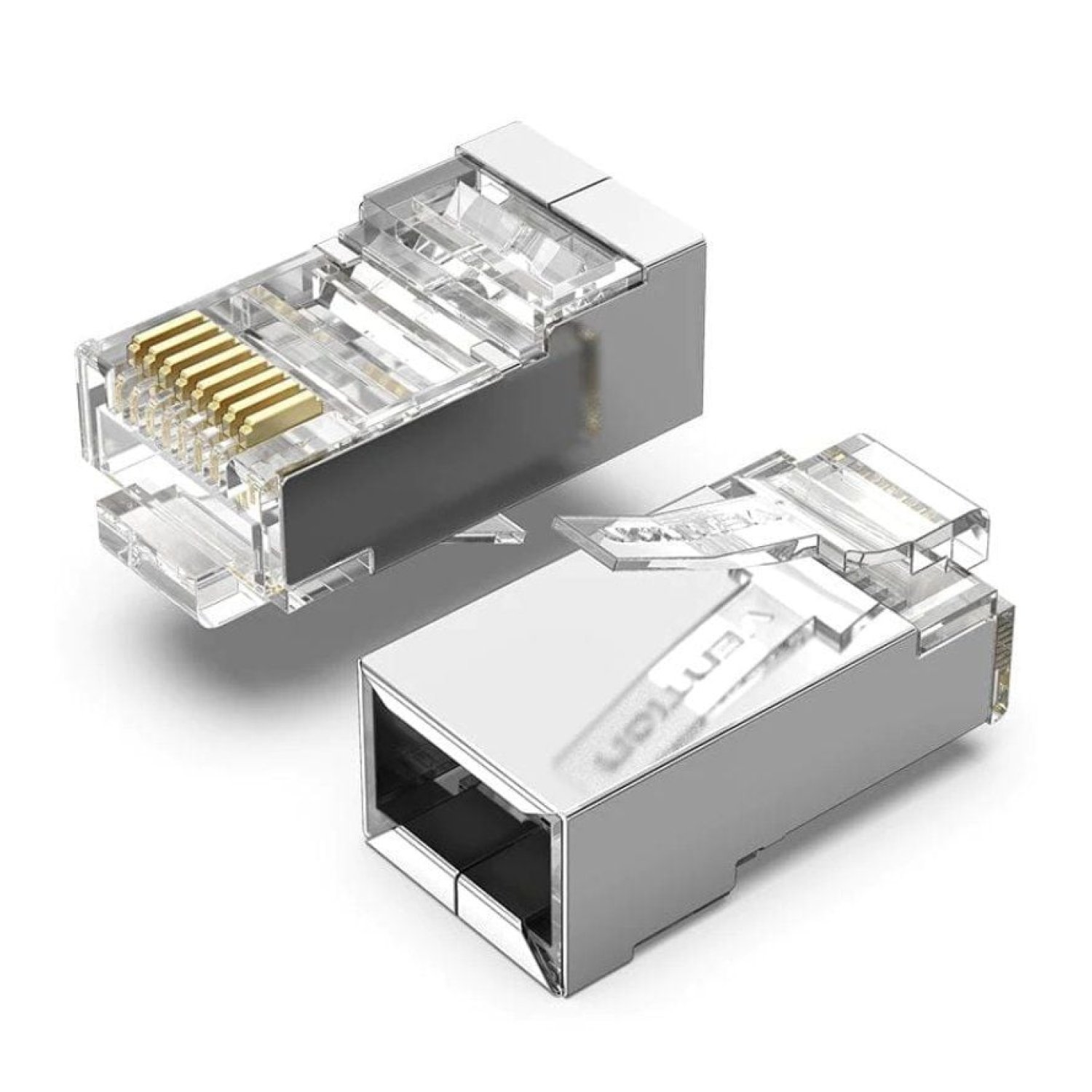 Conector RJ45 IDCR0-10/ Cat.6 FTP/ 10 uds