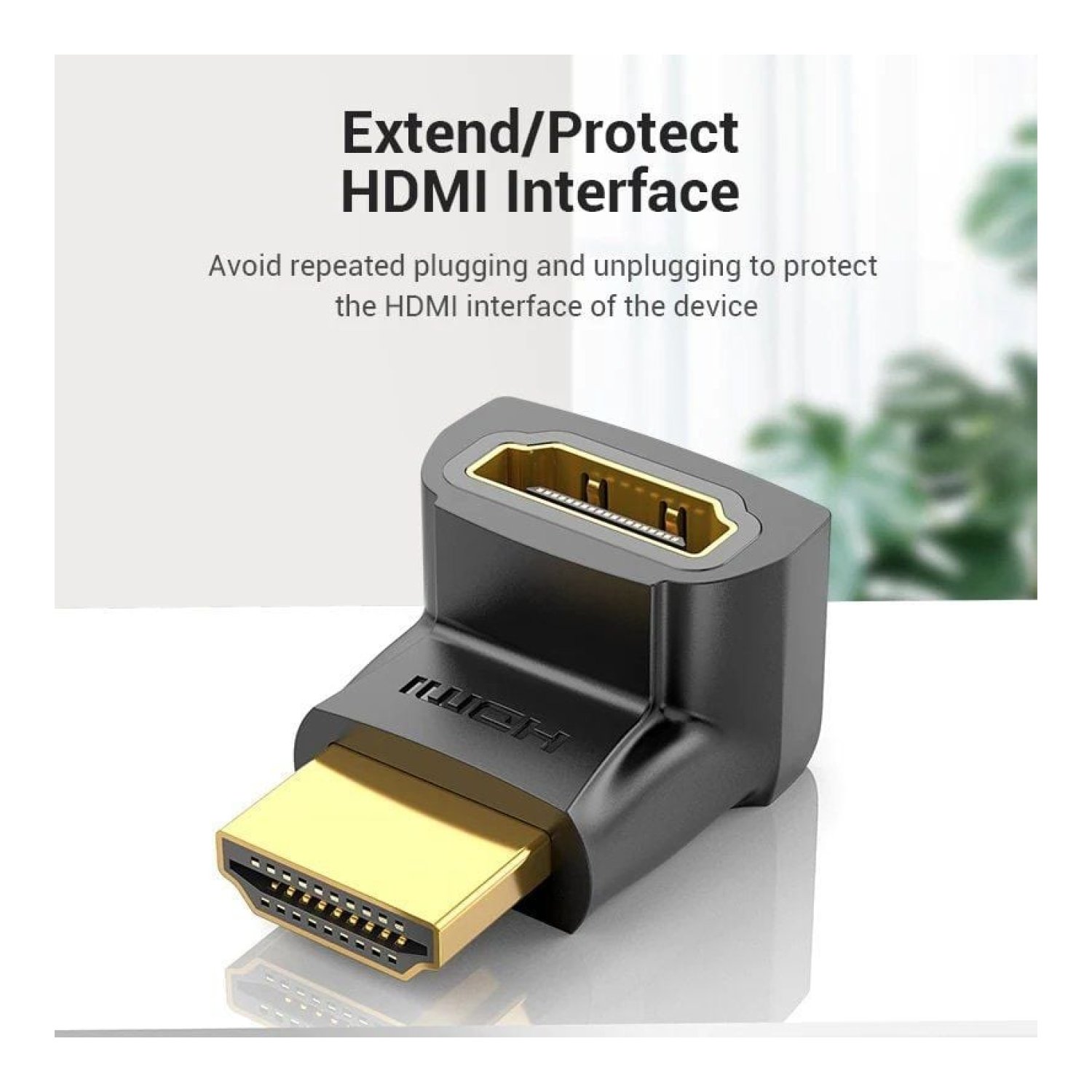 Vention · Adaptador HDMI 4K · 270° · HDMI Macho a Hembra