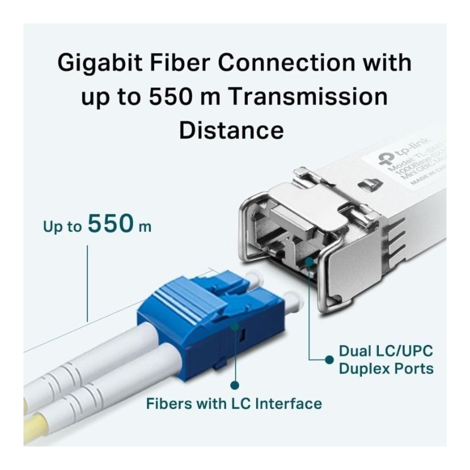 TP-Link · Transceptor SFP Fibra Óptica · TL-SM311LM · Multimodo