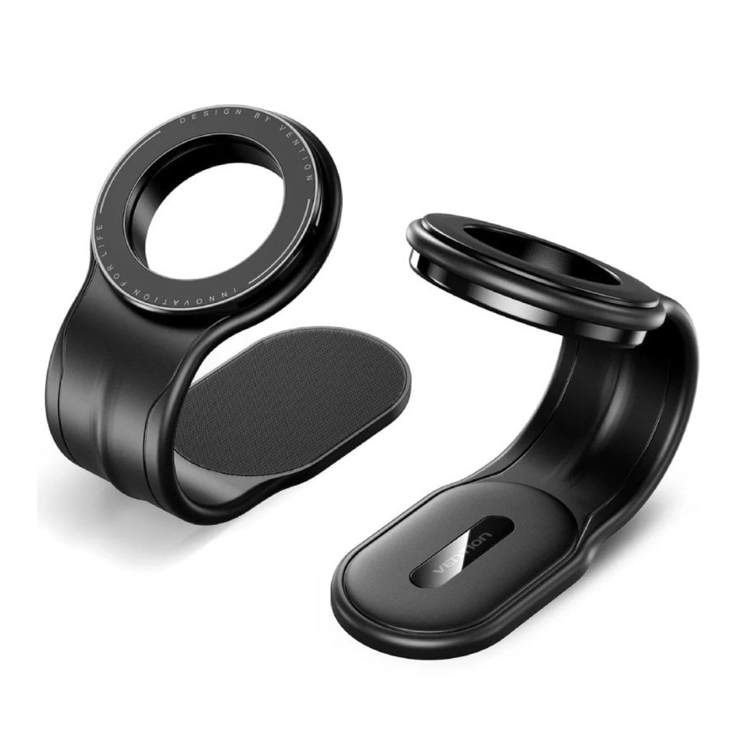 Vention · Soporte Smartphone para Coche · Negro · Agarre Seguro