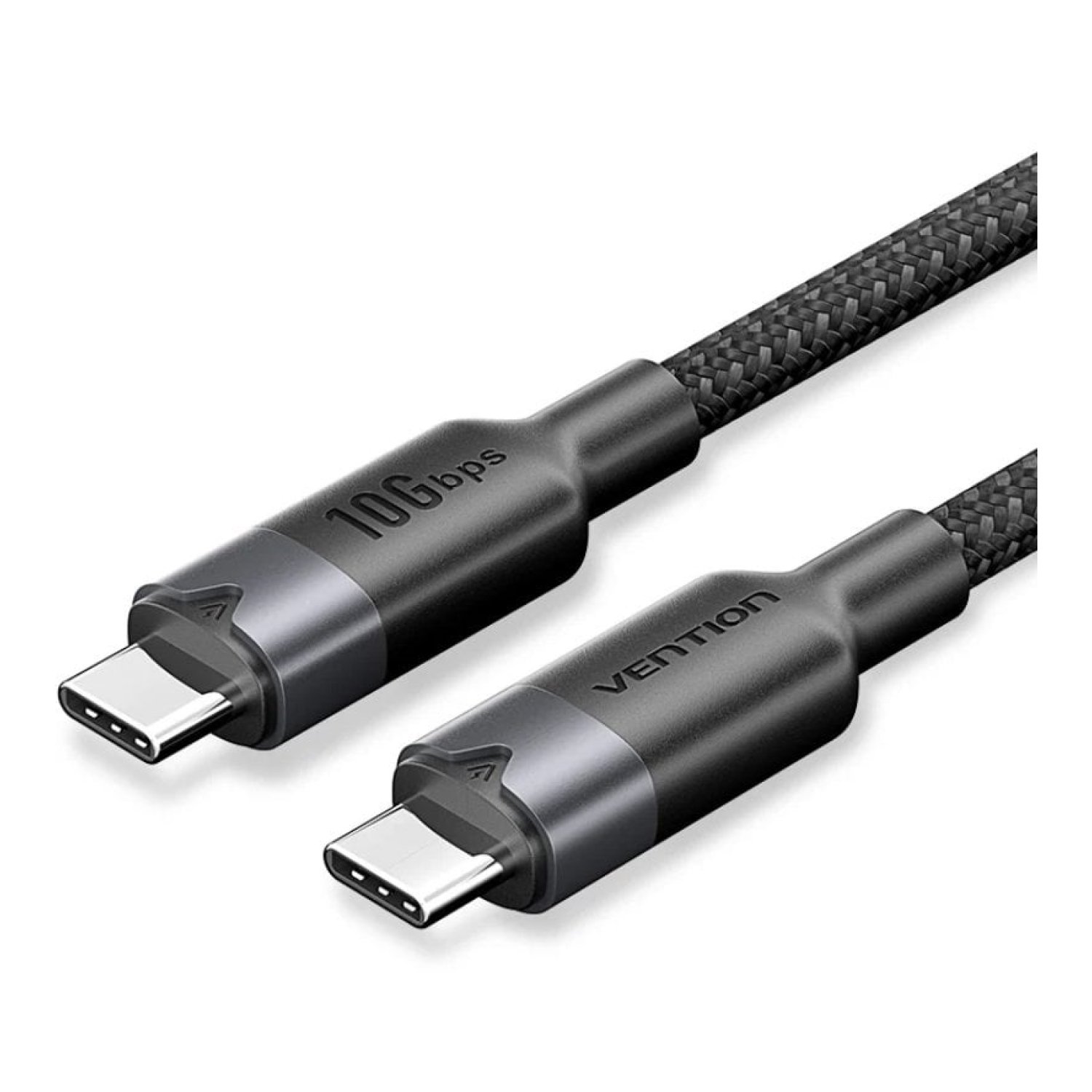 Vention Cable USB 3.2 Tipo-C · 5A · 100W · 10Gbps · 50cm · Negro