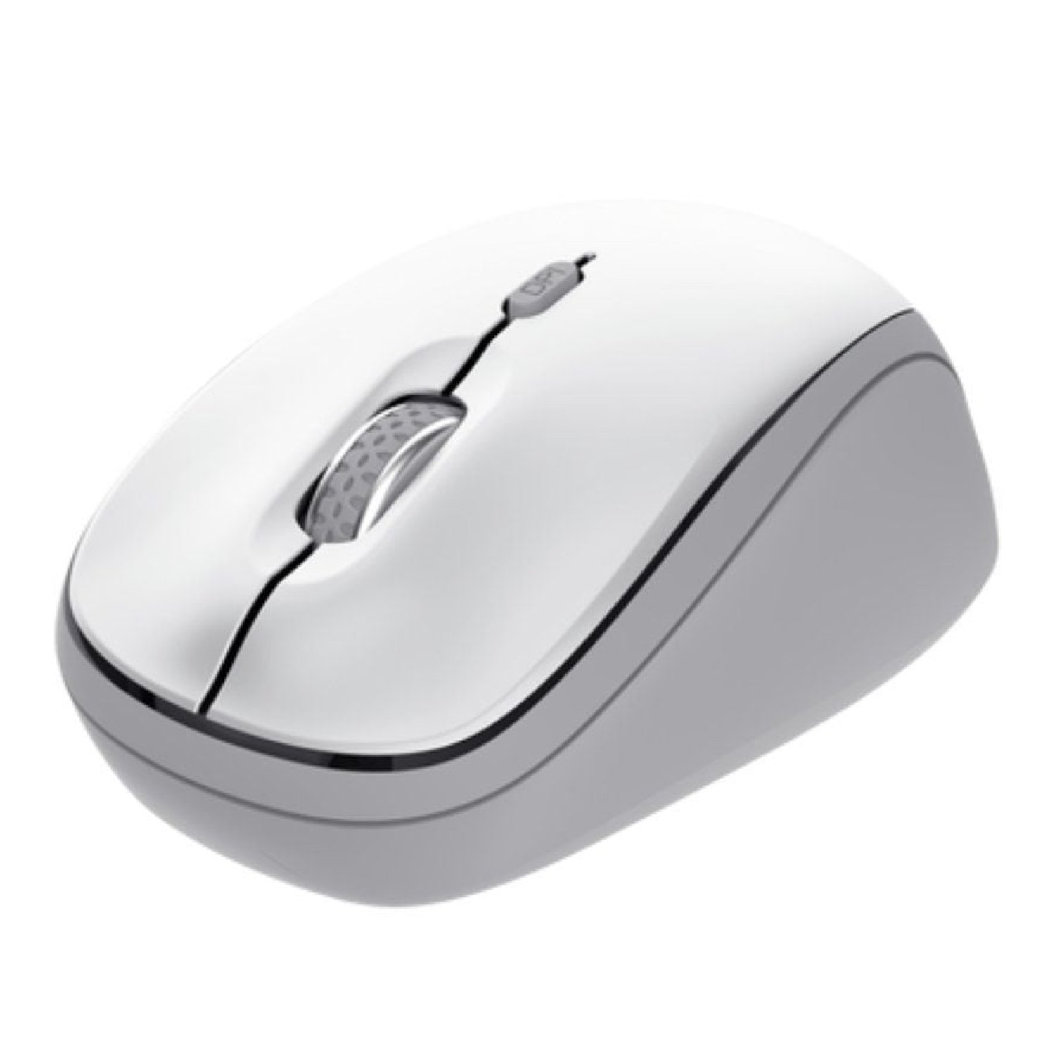Trust Yvi+ · Ratón Mini Inalámbrico · Multidispositivo · 1600 DPI · Blanco