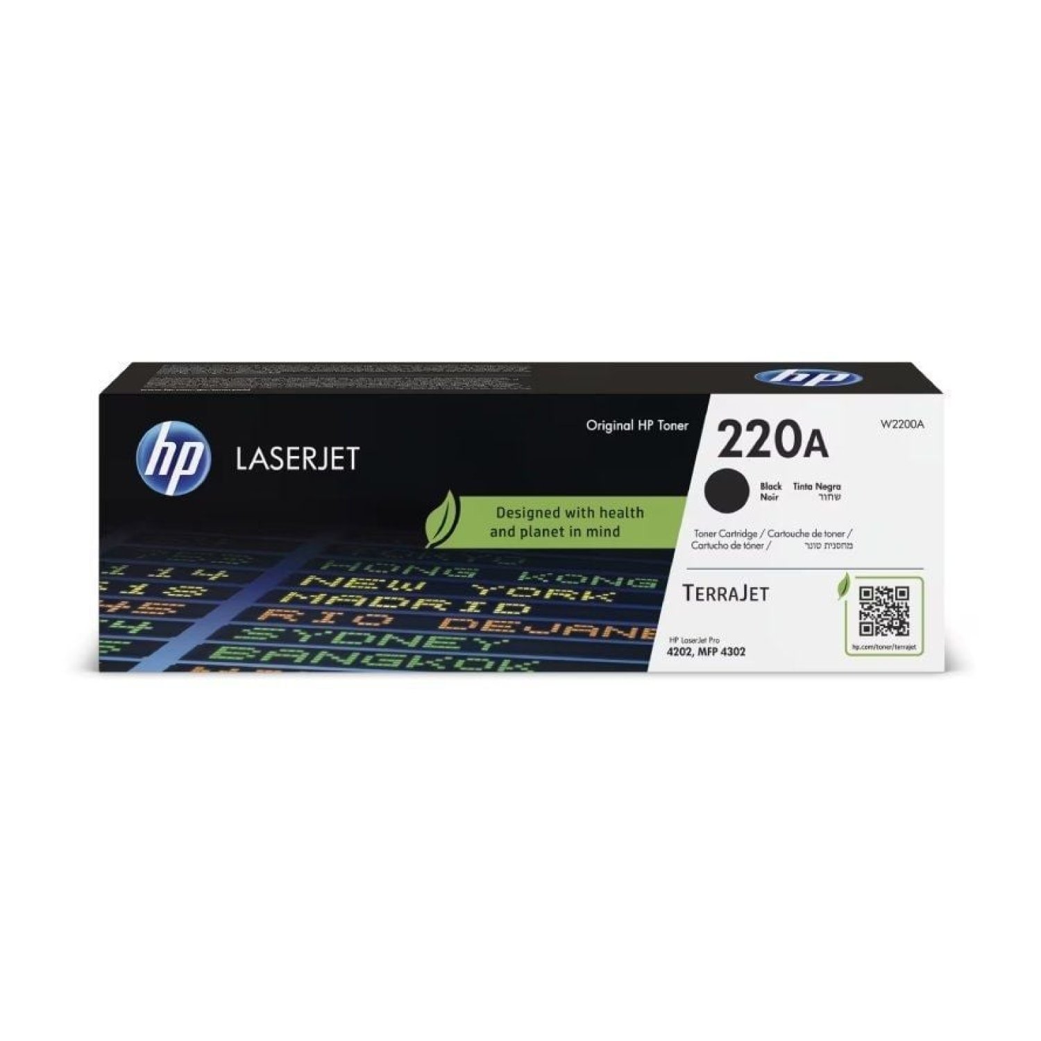 HP Tóner Original Nº220A · Negro