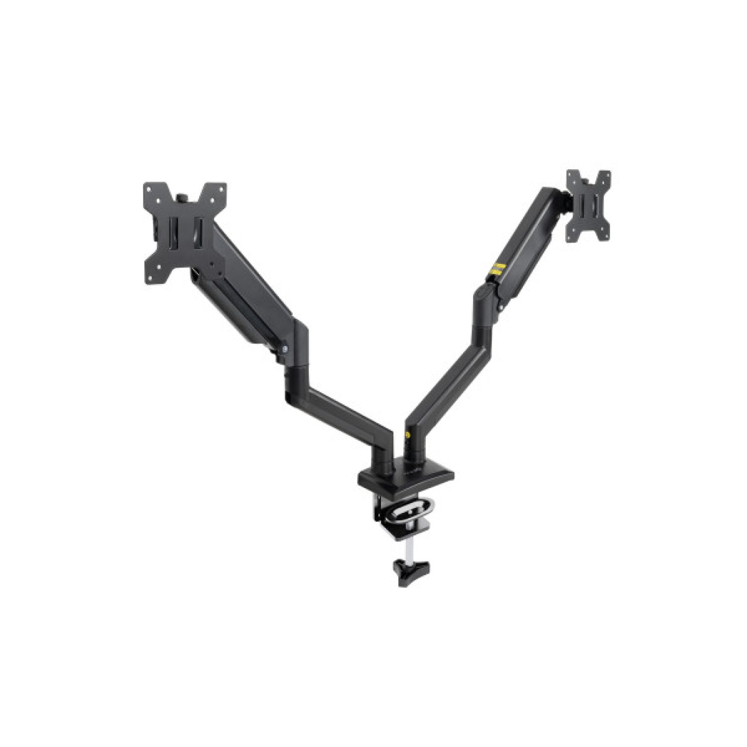 TooQ DB1434TNR · Soporte para 2 Monitores · Giratorio e Inclinable · hasta 10kg