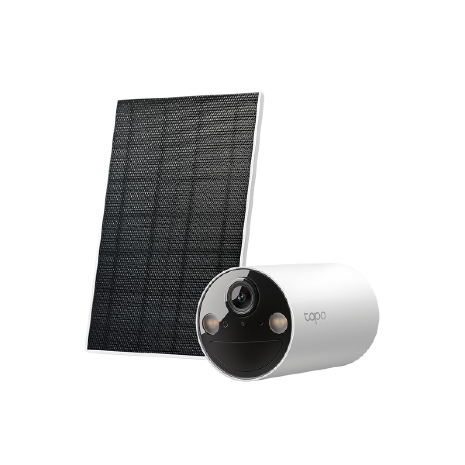 TP-Link Tapo TC82 · Cámara Vigilancia Exterior · Visión Nocturna · Control APP · Panel Solar
