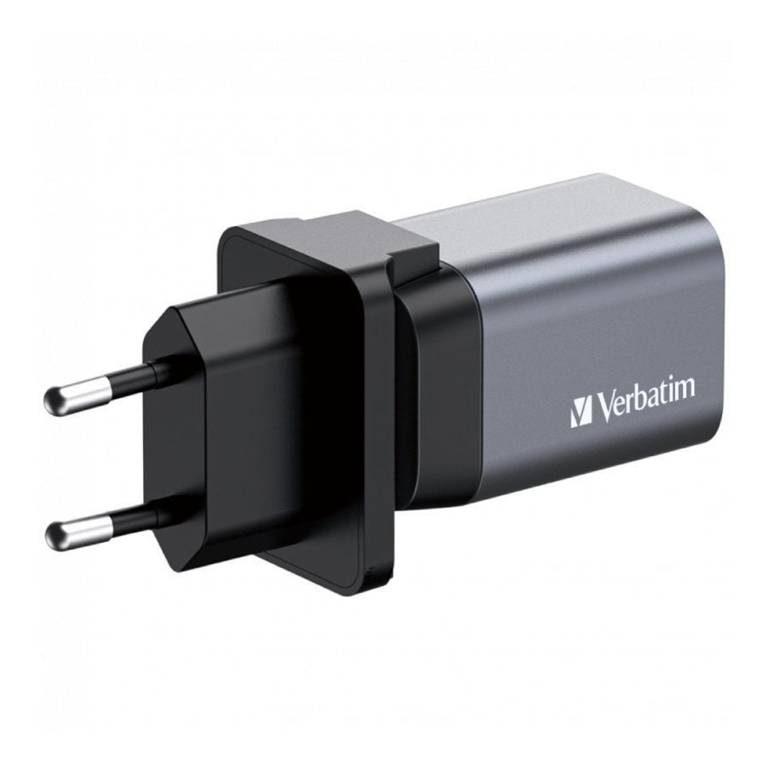 Verbatim · Cargador GaN Universal · 35W · USB-C + USB · Viaje