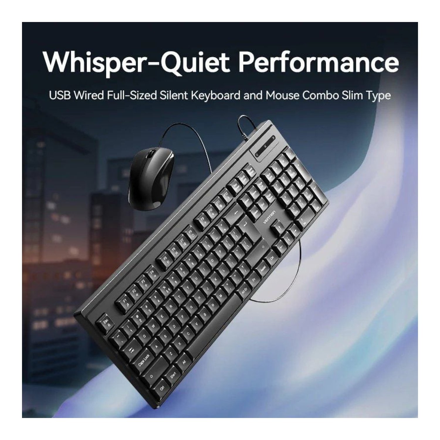 Teclado y Ratón Vention Combo KTYBG-EN